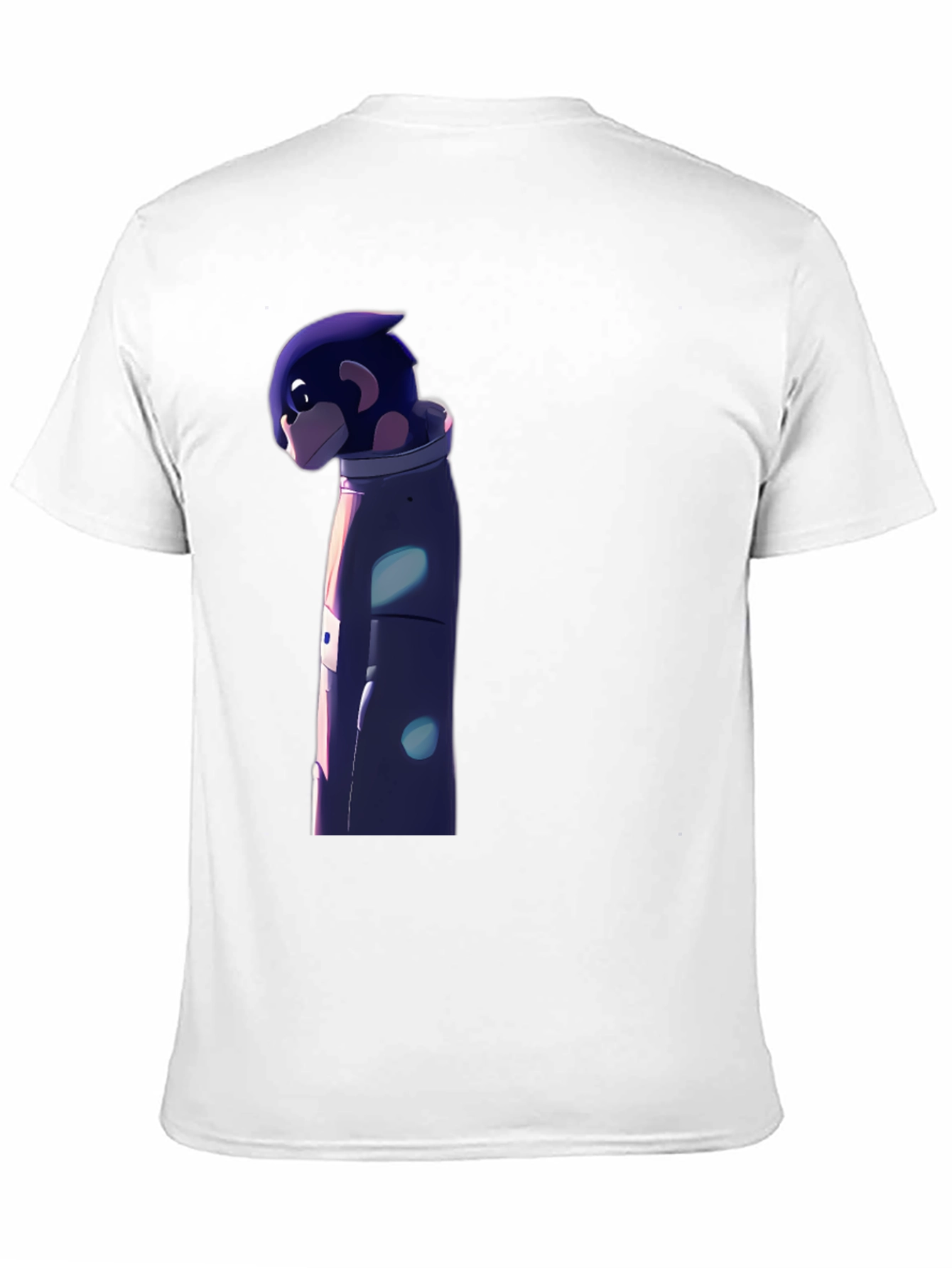 Astronaut Character Graphic Black T-Shirt