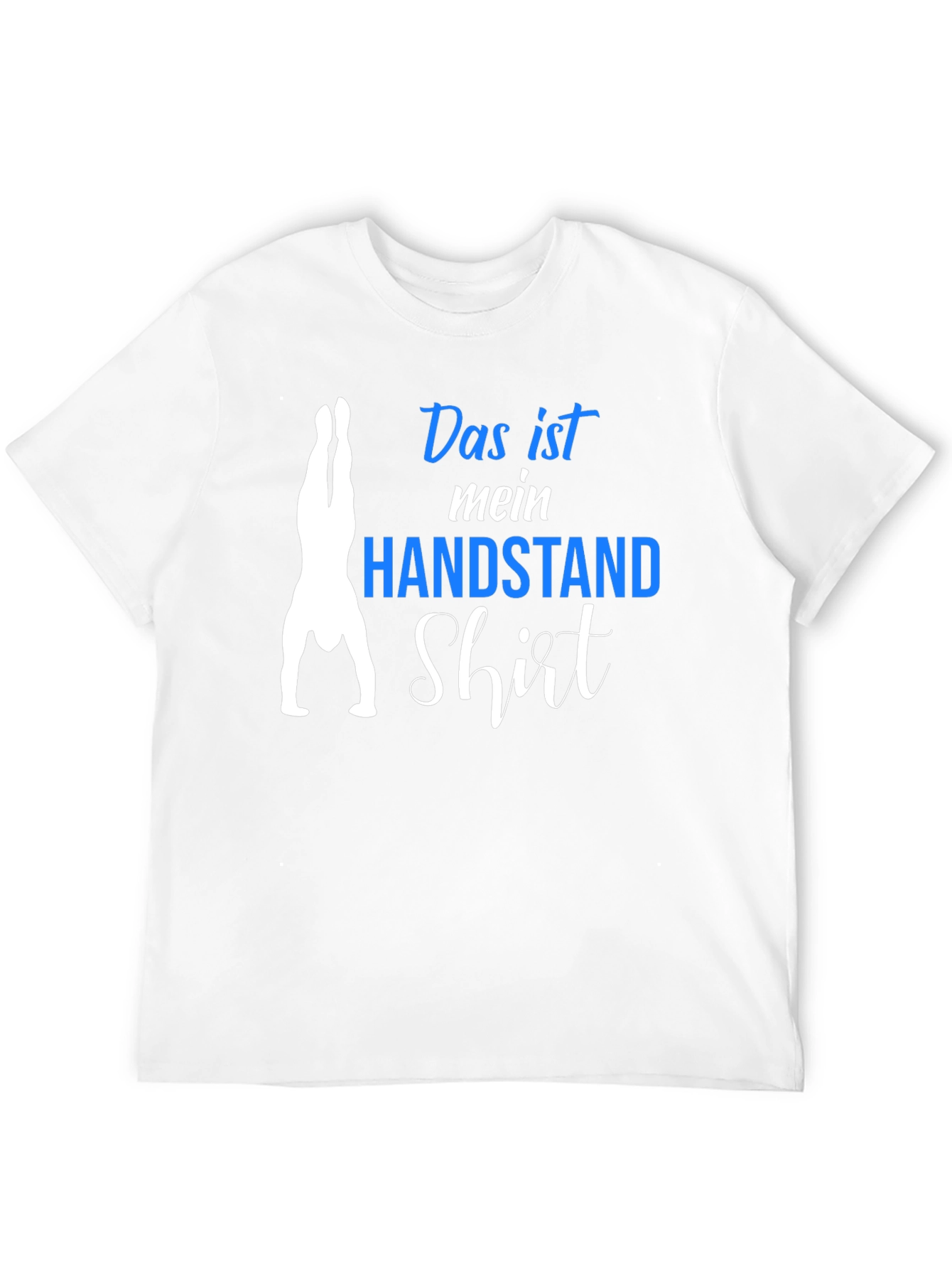 Handstand Shirt - Mens Black Graphic Tee