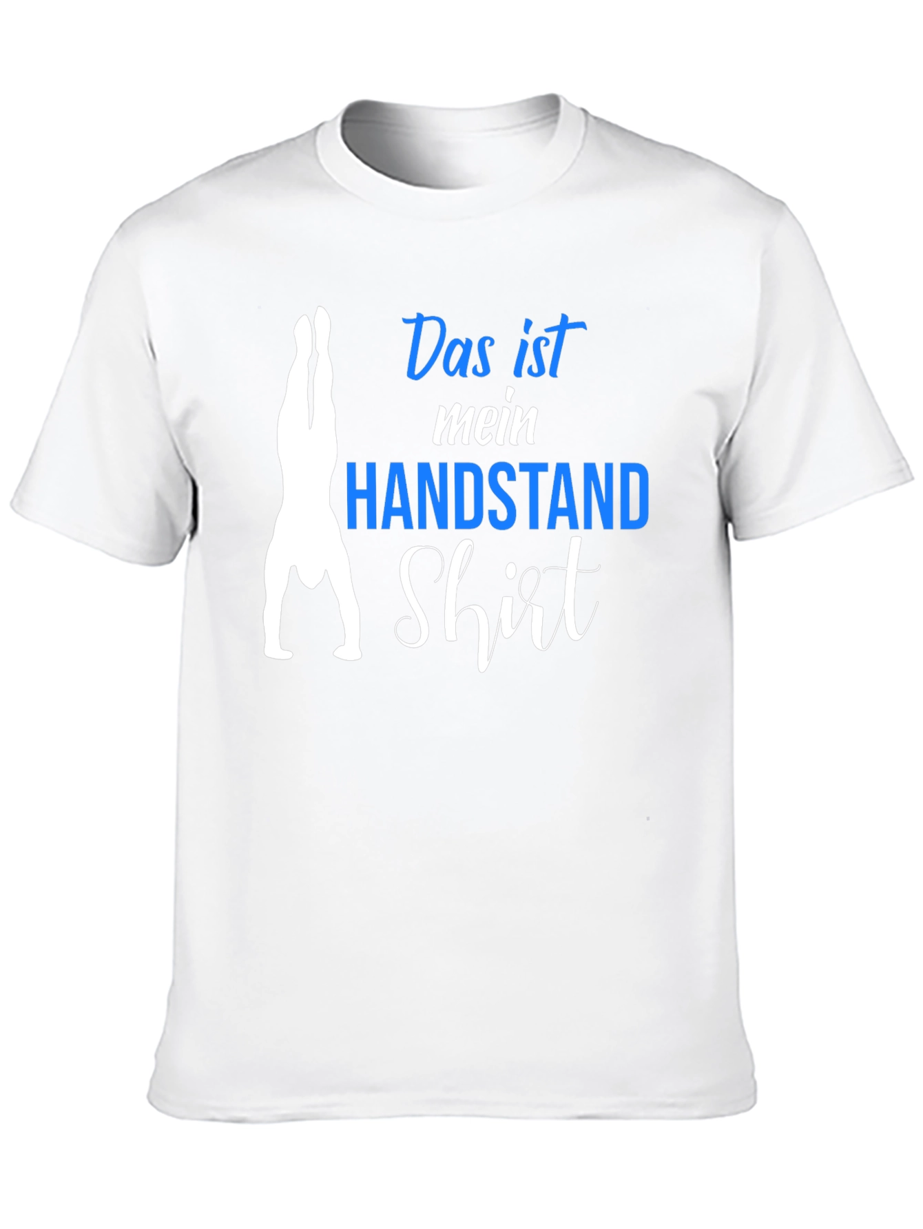 Handstand Shirt - Mens Black Graphic Tee