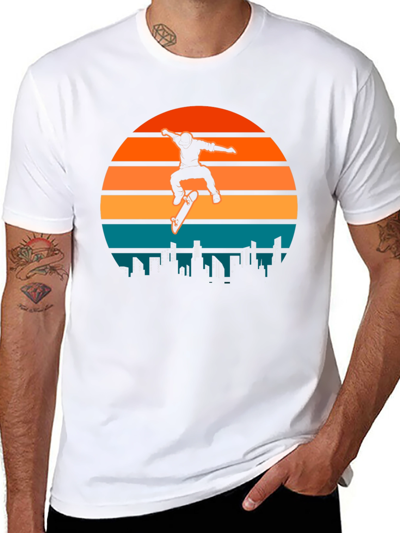 Skater Sunset T-Shirt