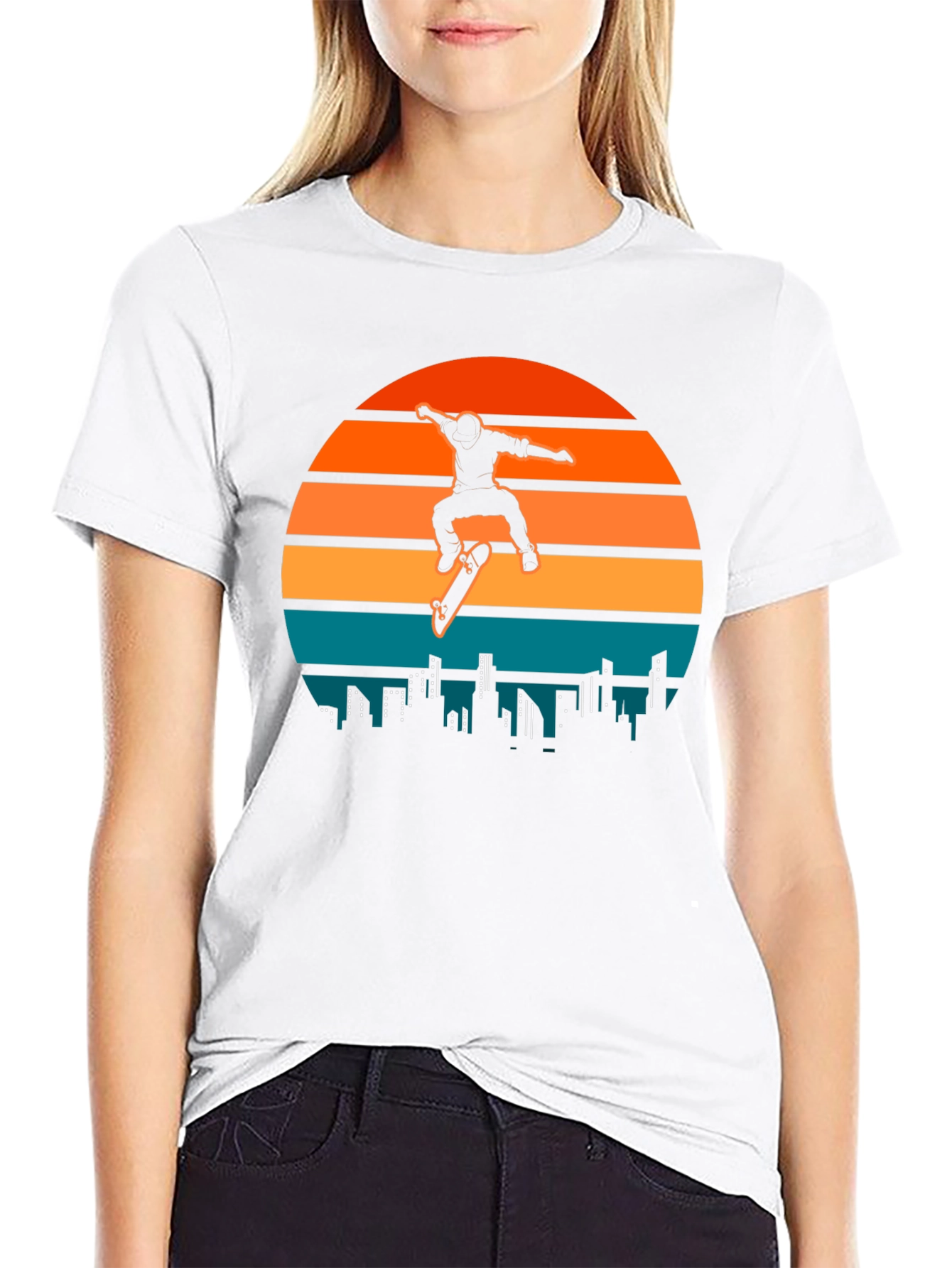 Skater Sunset T-Shirt