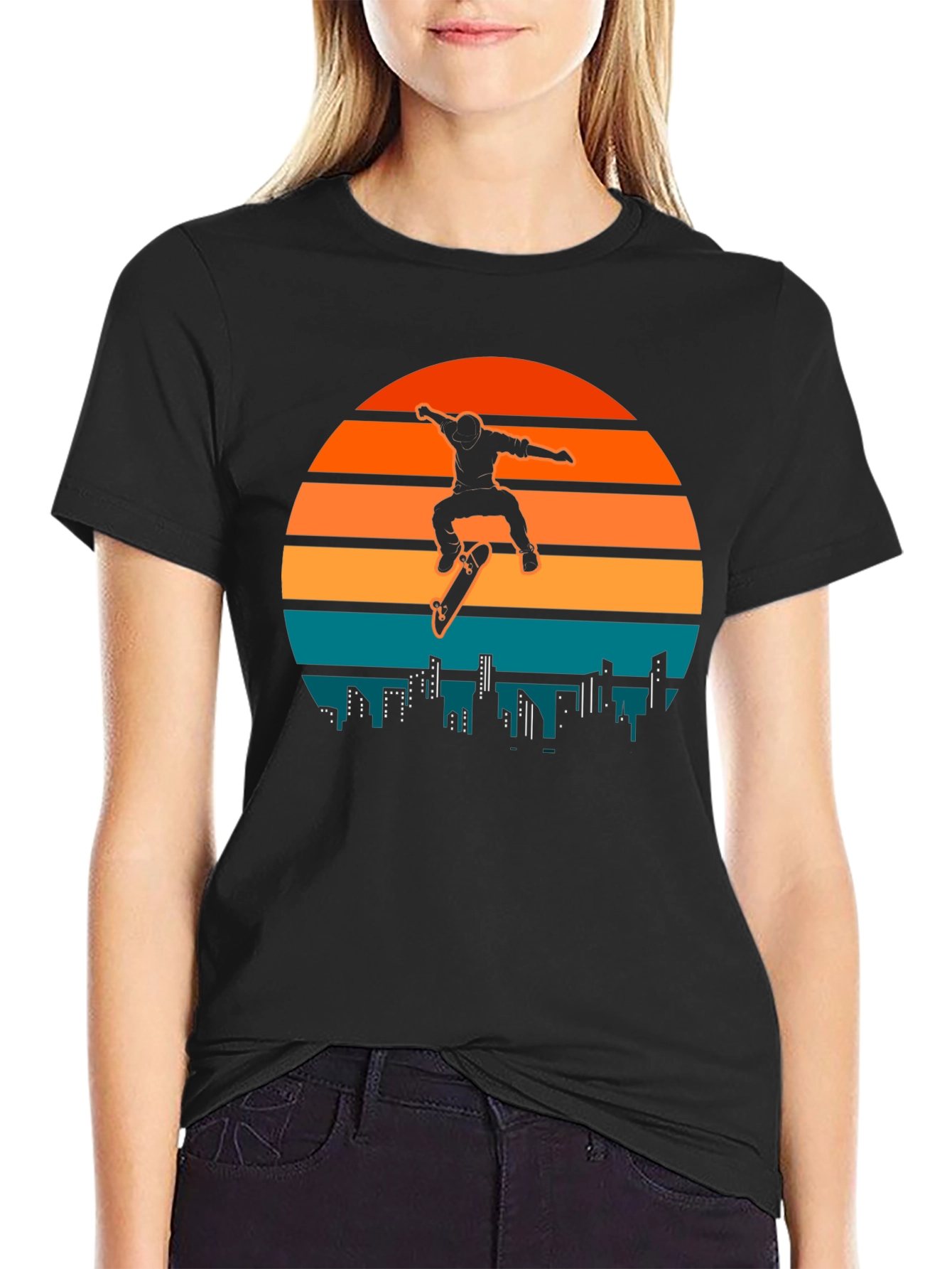 Skater Sunset T-Shirt