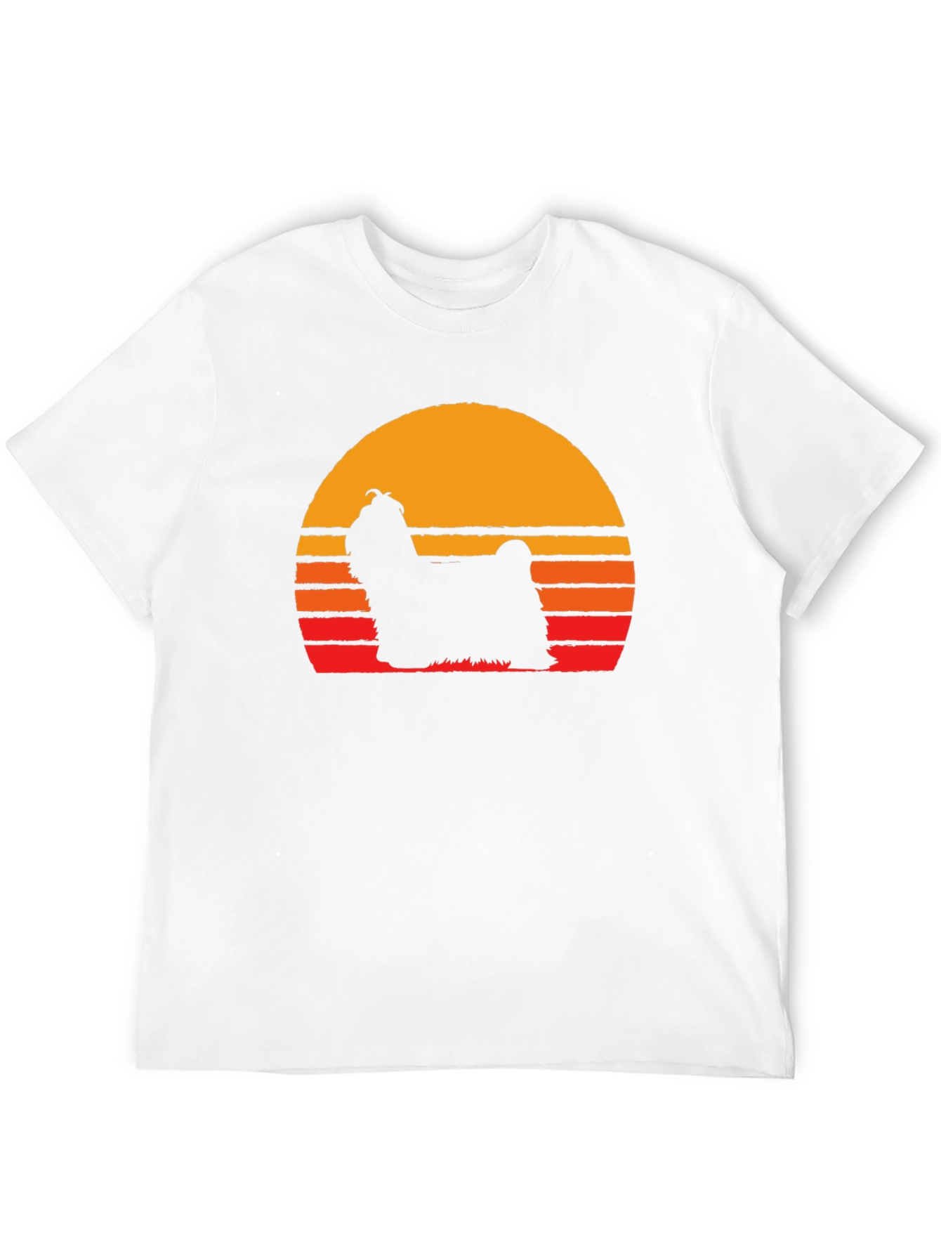 Retro Dog Silhouette T-Shirt