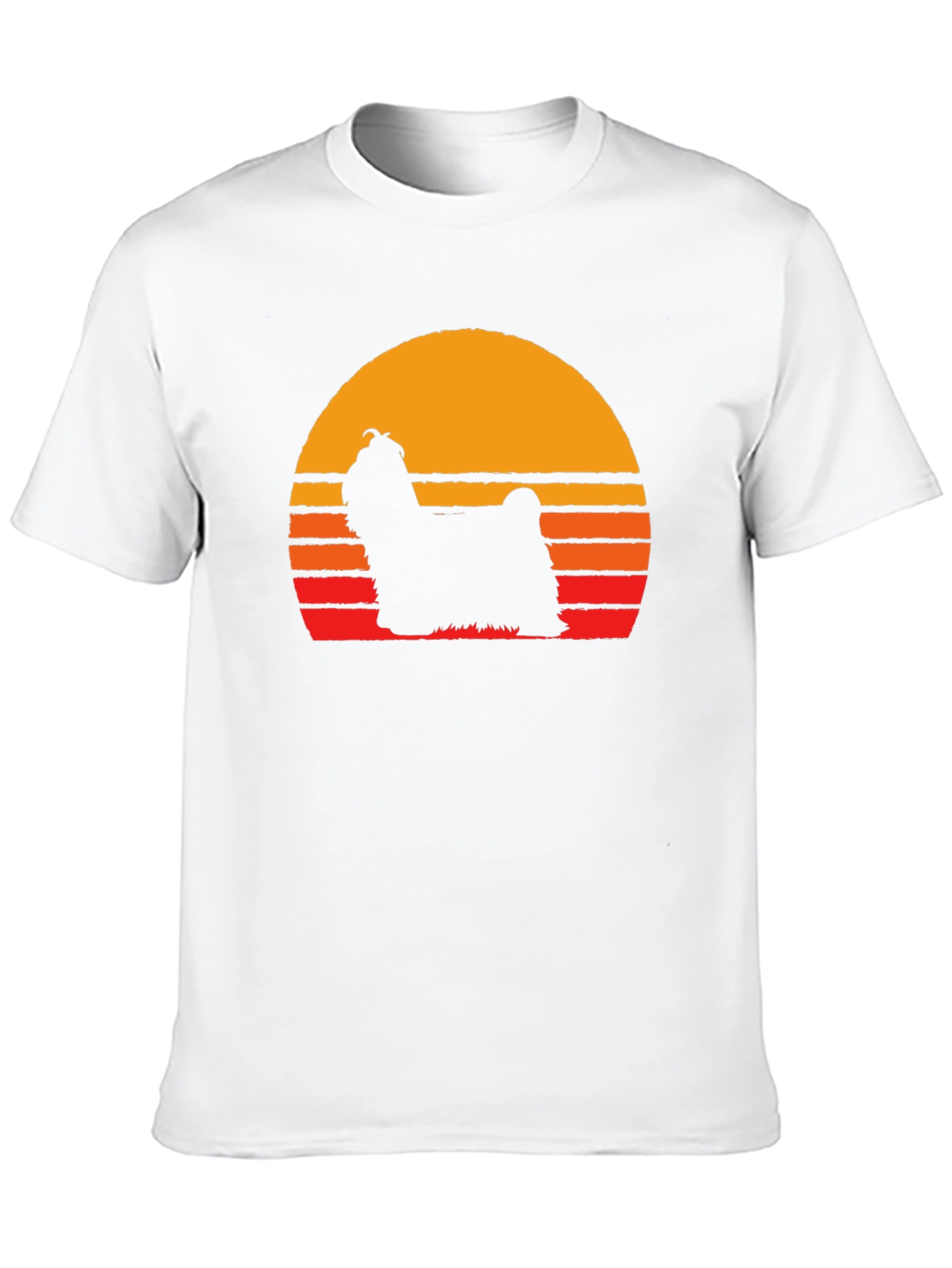 Retro Dog Silhouette T-Shirt