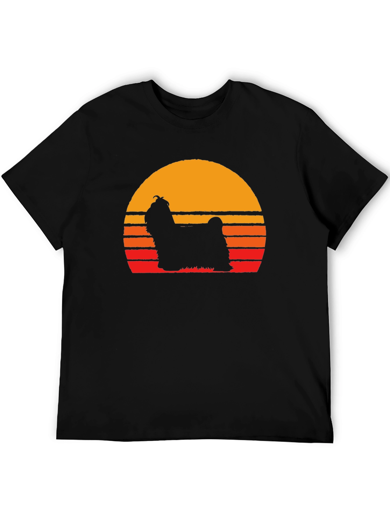 Retro Dog Silhouette T-Shirt