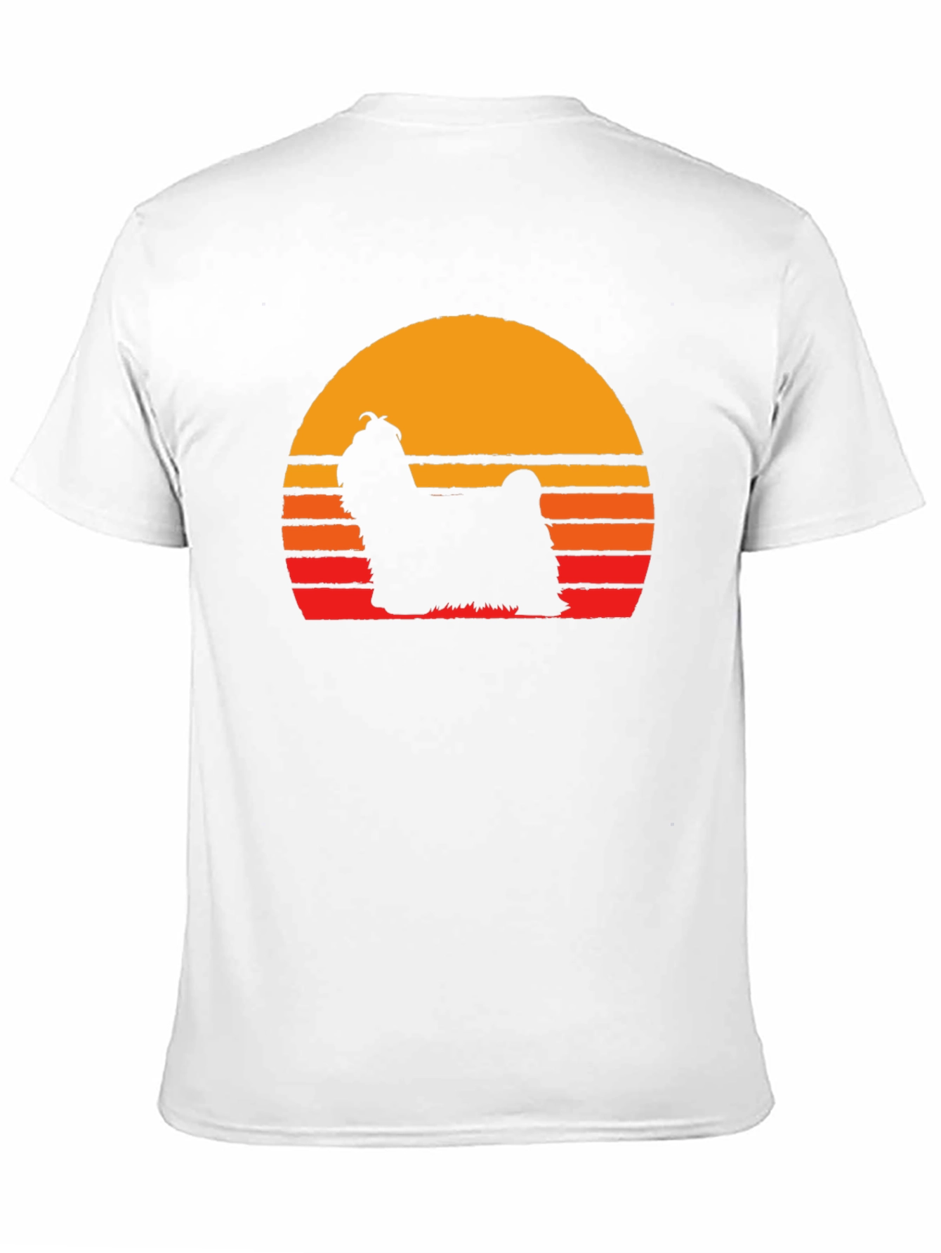 Retro Dog Silhouette T-Shirt