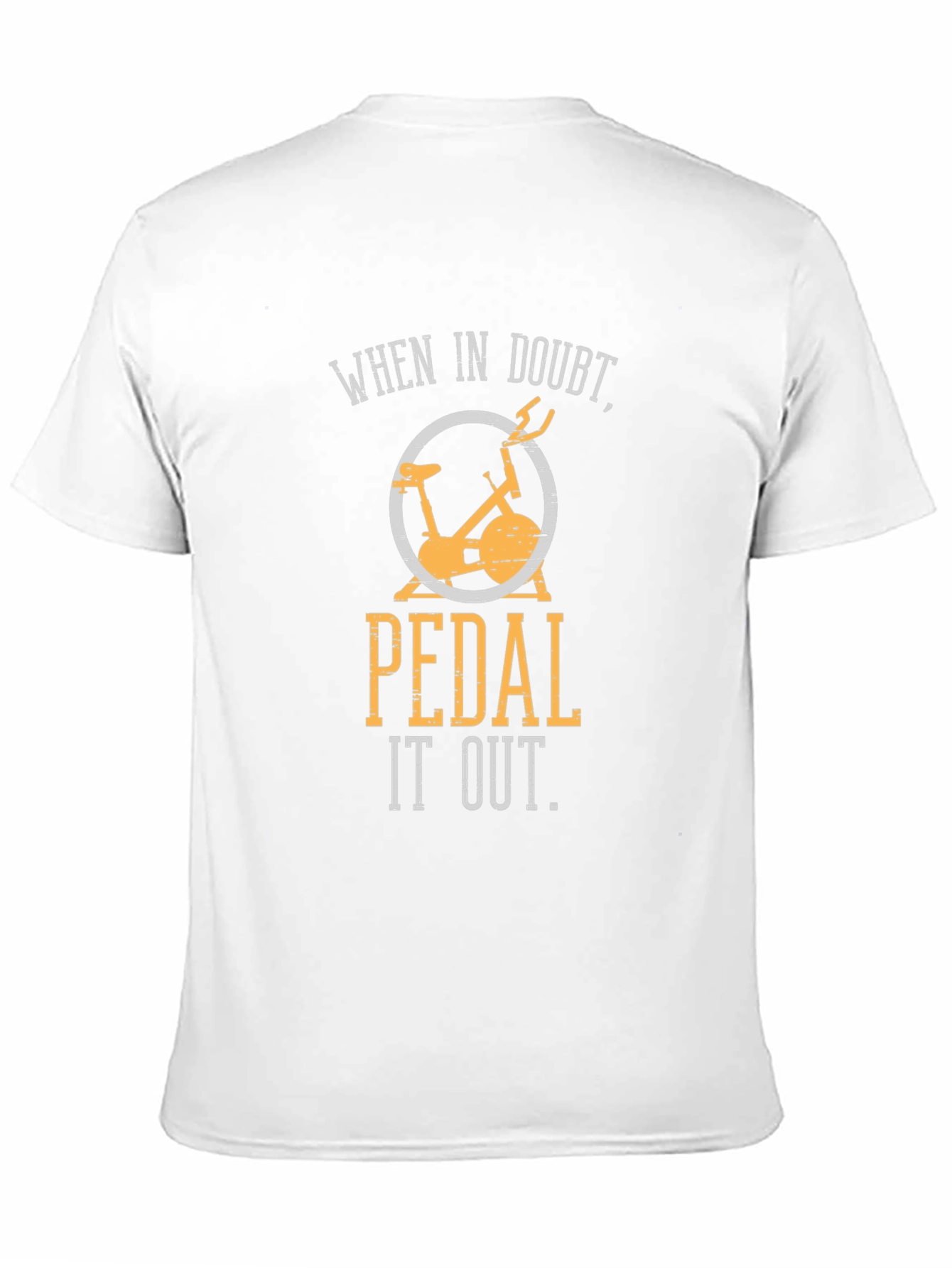 Pedal It Out Graphic Tee - Fitness Motivation