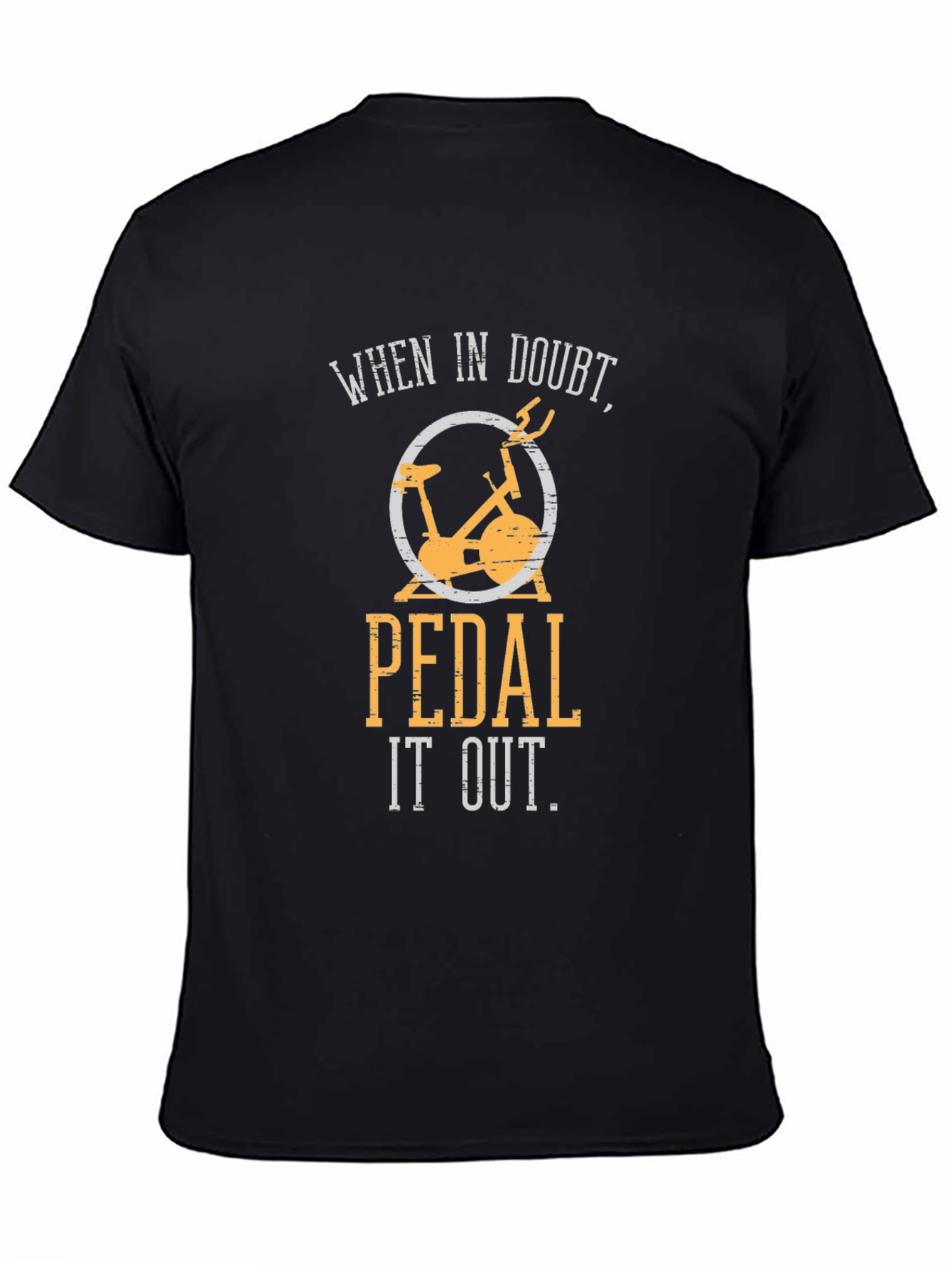 Pedal It Out Graphic Tee - Fitness Motivation