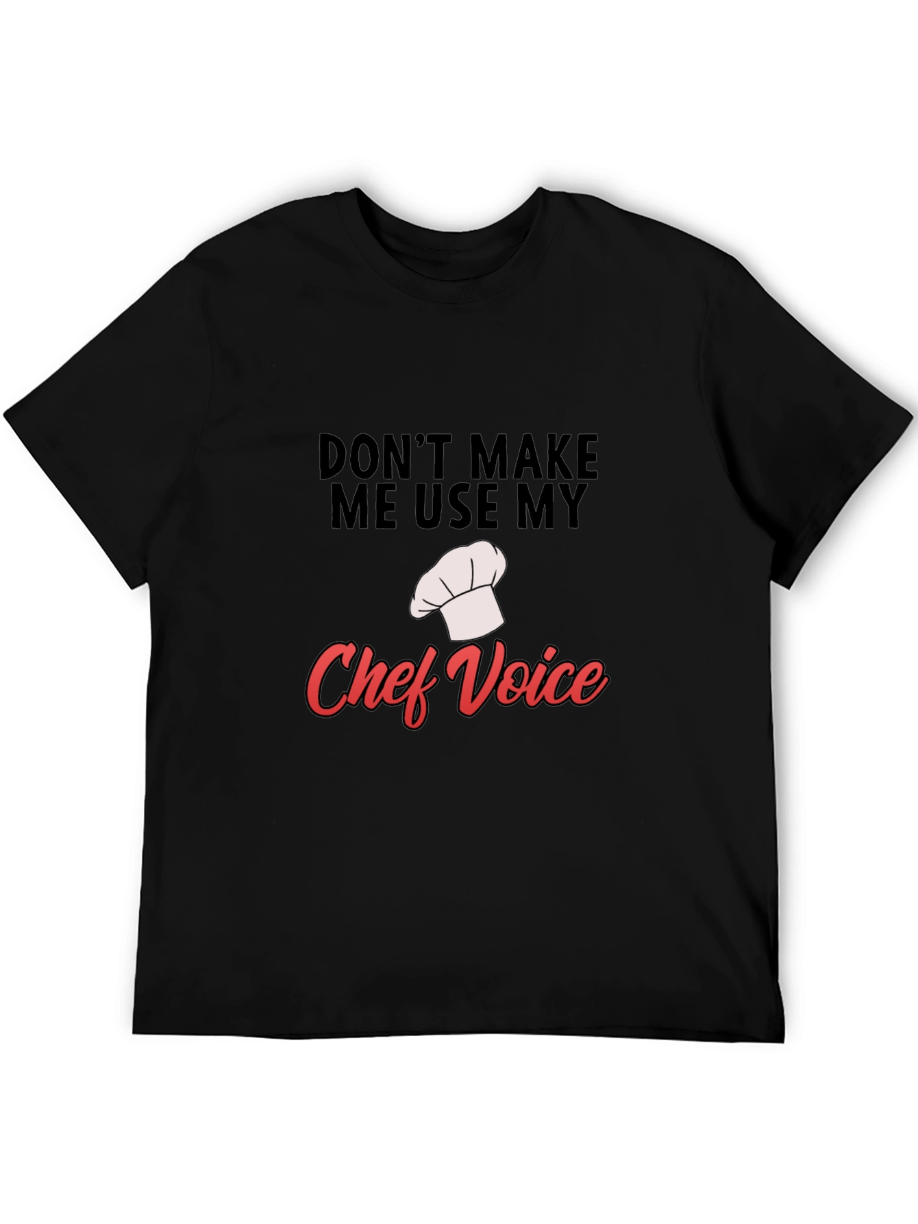 Chef Voice Graphic Tee - Funny Cook Shirt