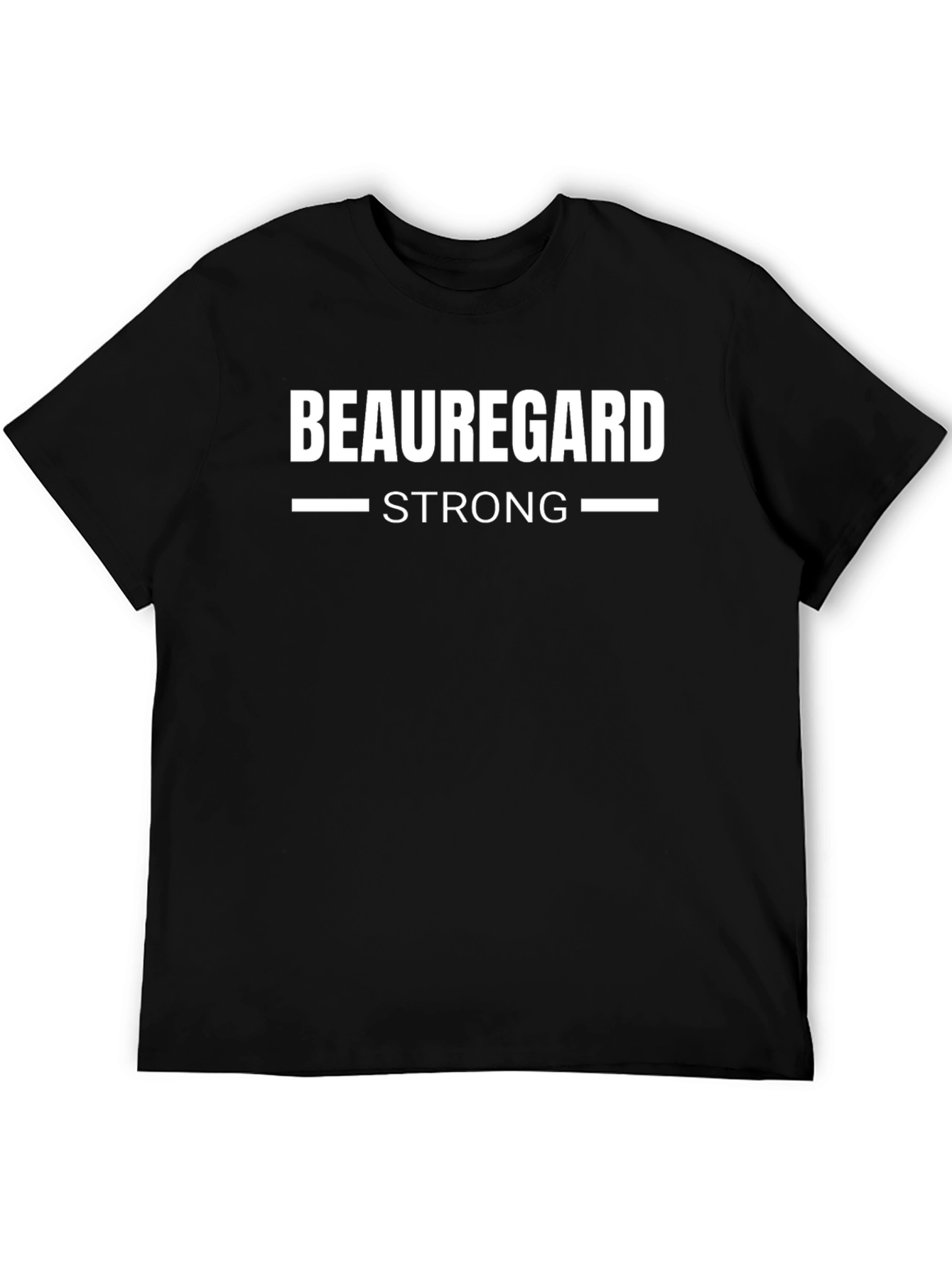 Beauregard Strong Graphic T-Shirt - Black