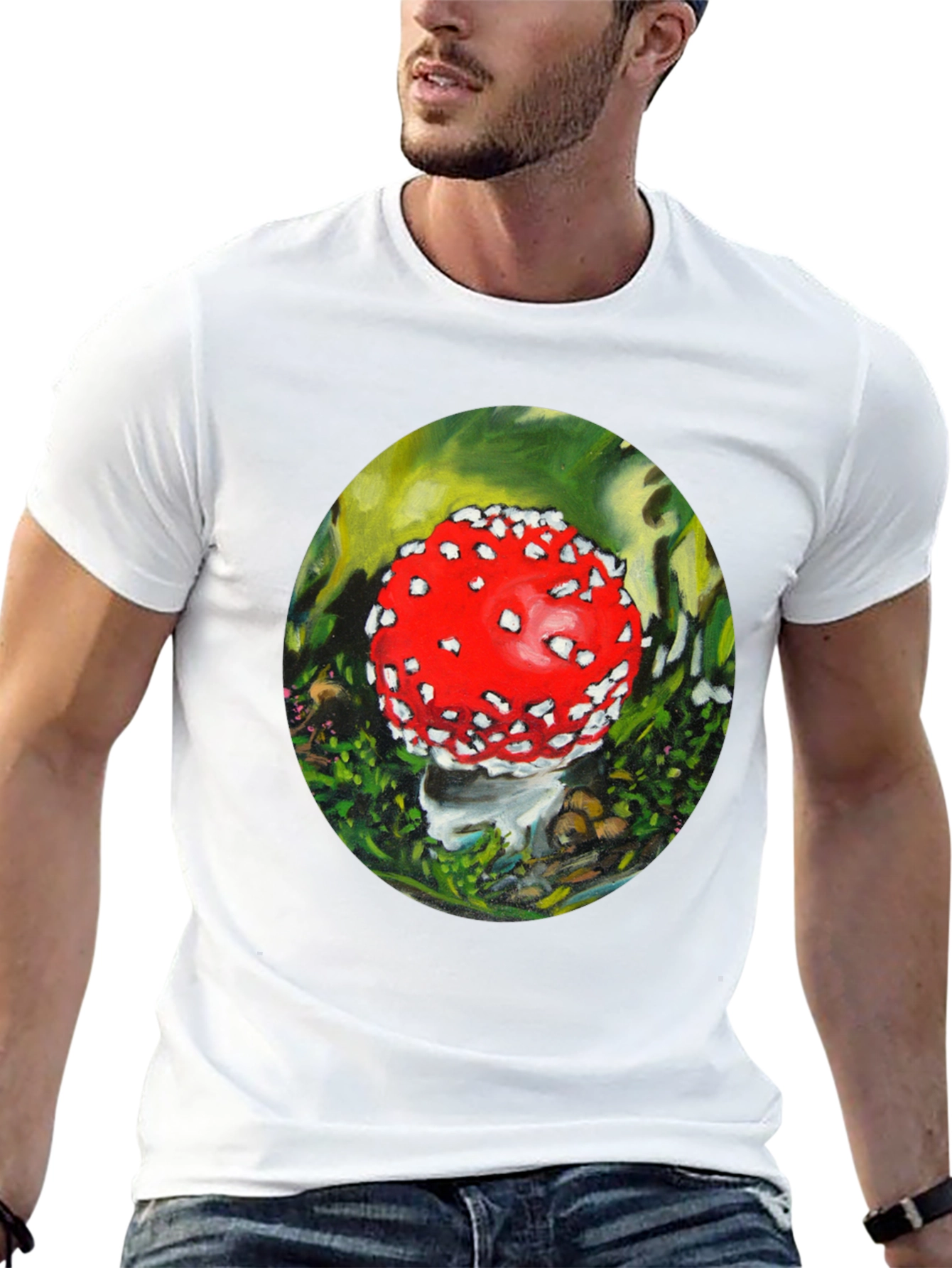 Mushroom T-Shirt - Funky Fungi Design