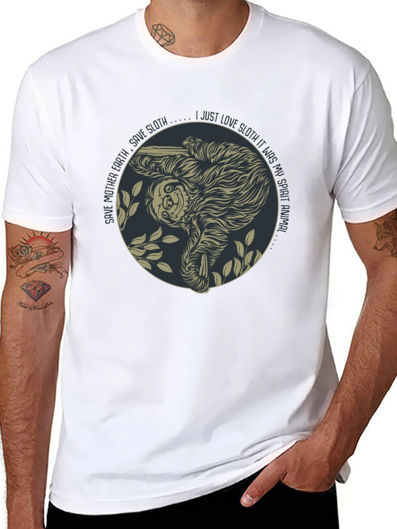 Save the Sloth T-Shirt - Soft Graphic Tee