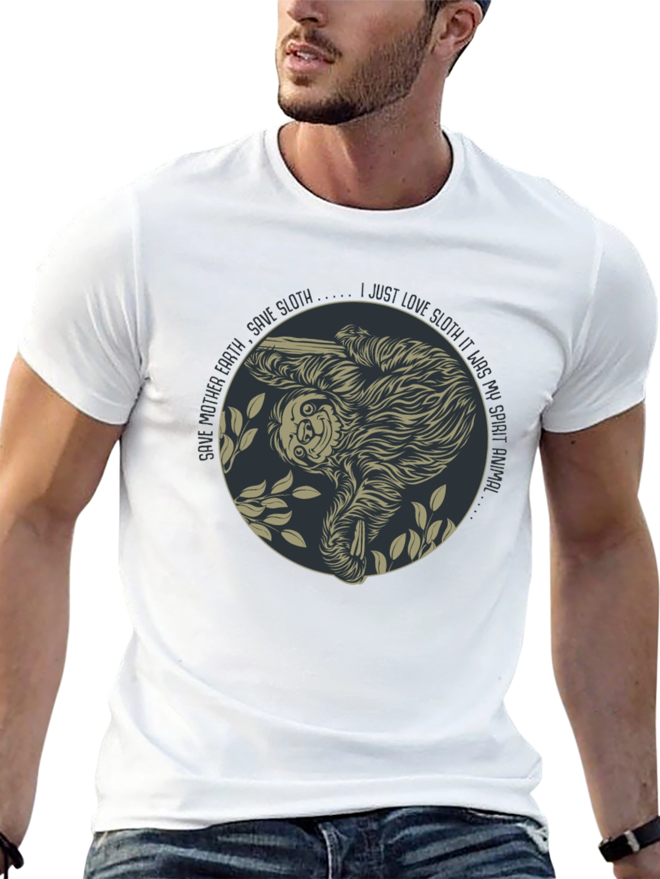 Save the Sloth T-Shirt - Soft Graphic Tee