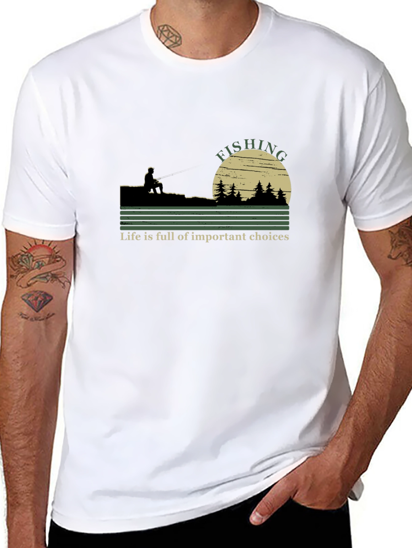 Fishing Life Choices Tee