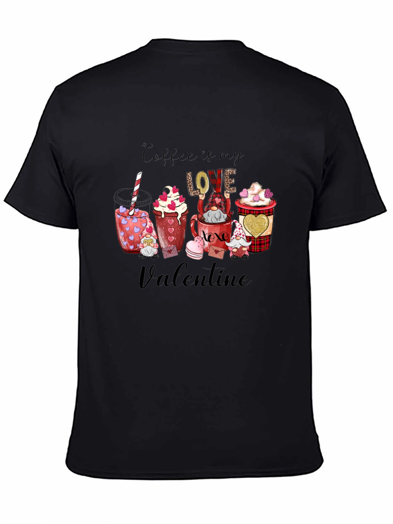 Coffee is My Love Valentine Graphic Tee