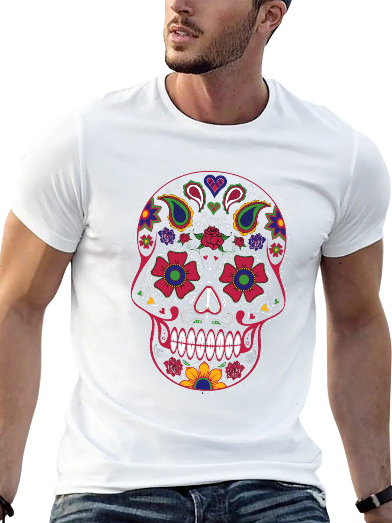 Sugar Skull T-Shirt - Day of the Dead