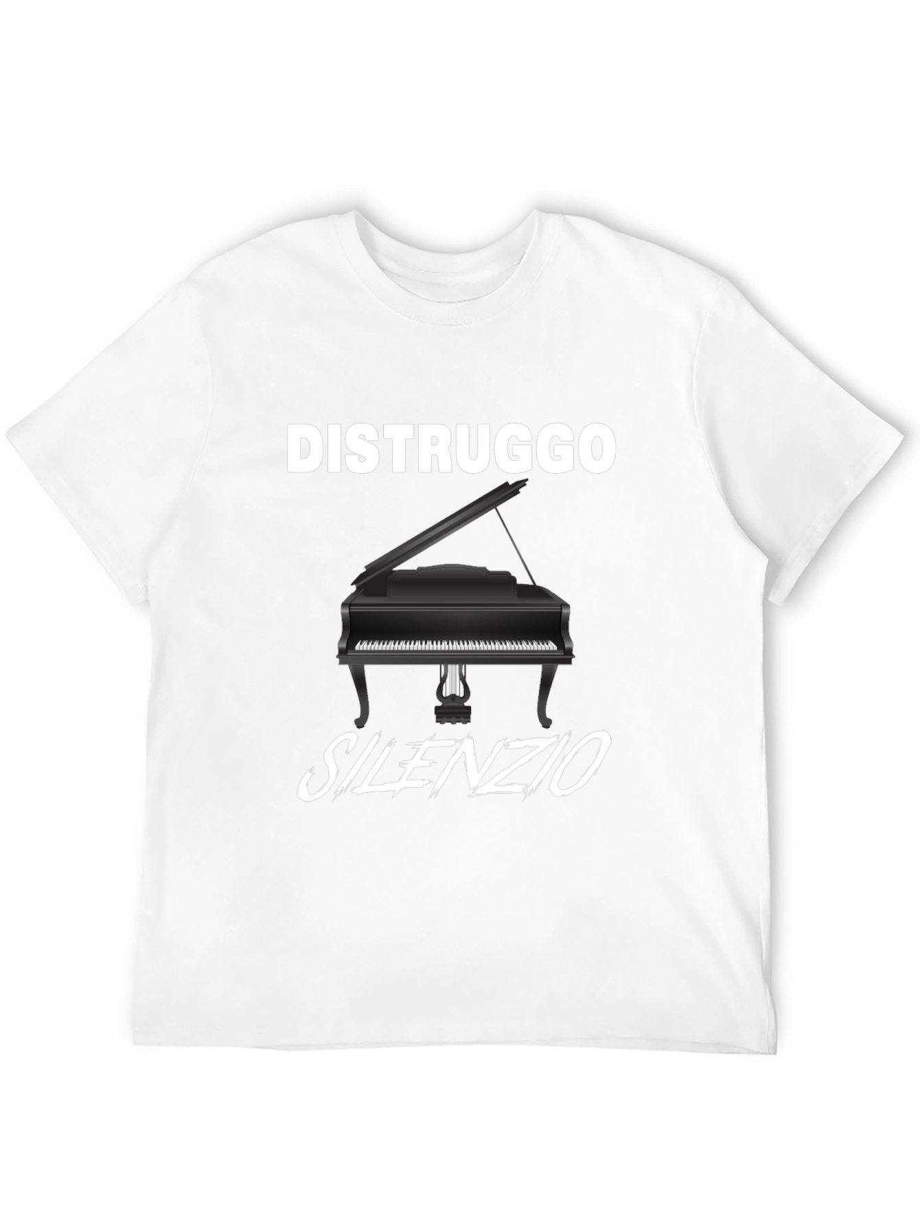 Distruggo Silenzio Piano T-Shirt