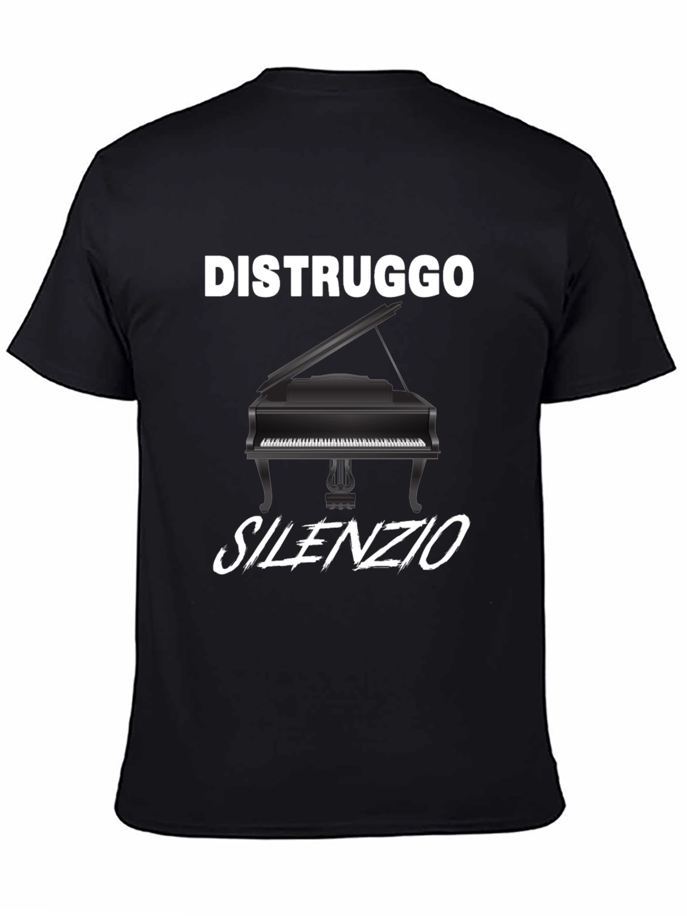 Distruggo Silenzio Piano T-Shirt