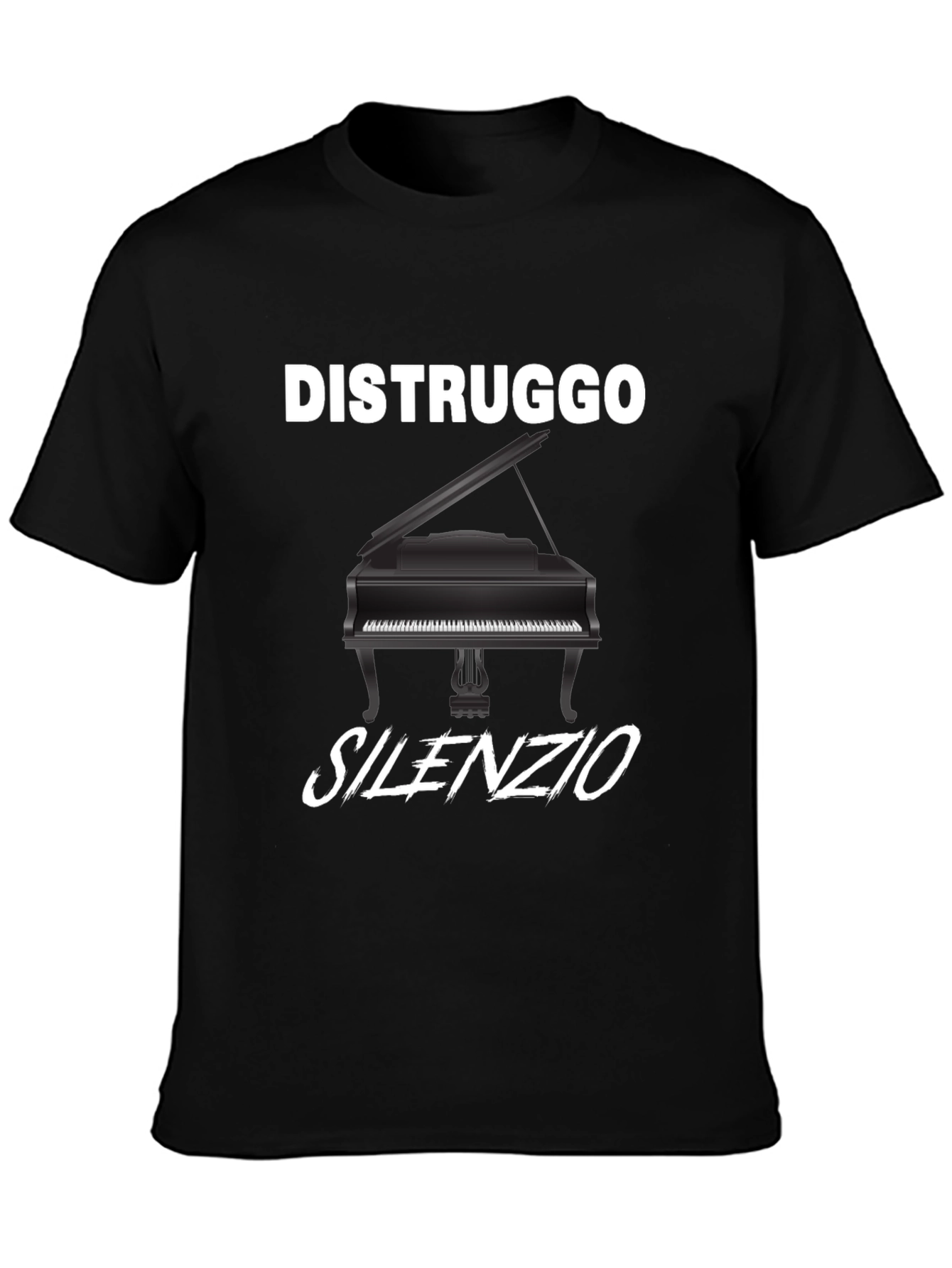 Distruggo Silenzio Piano T-Shirt