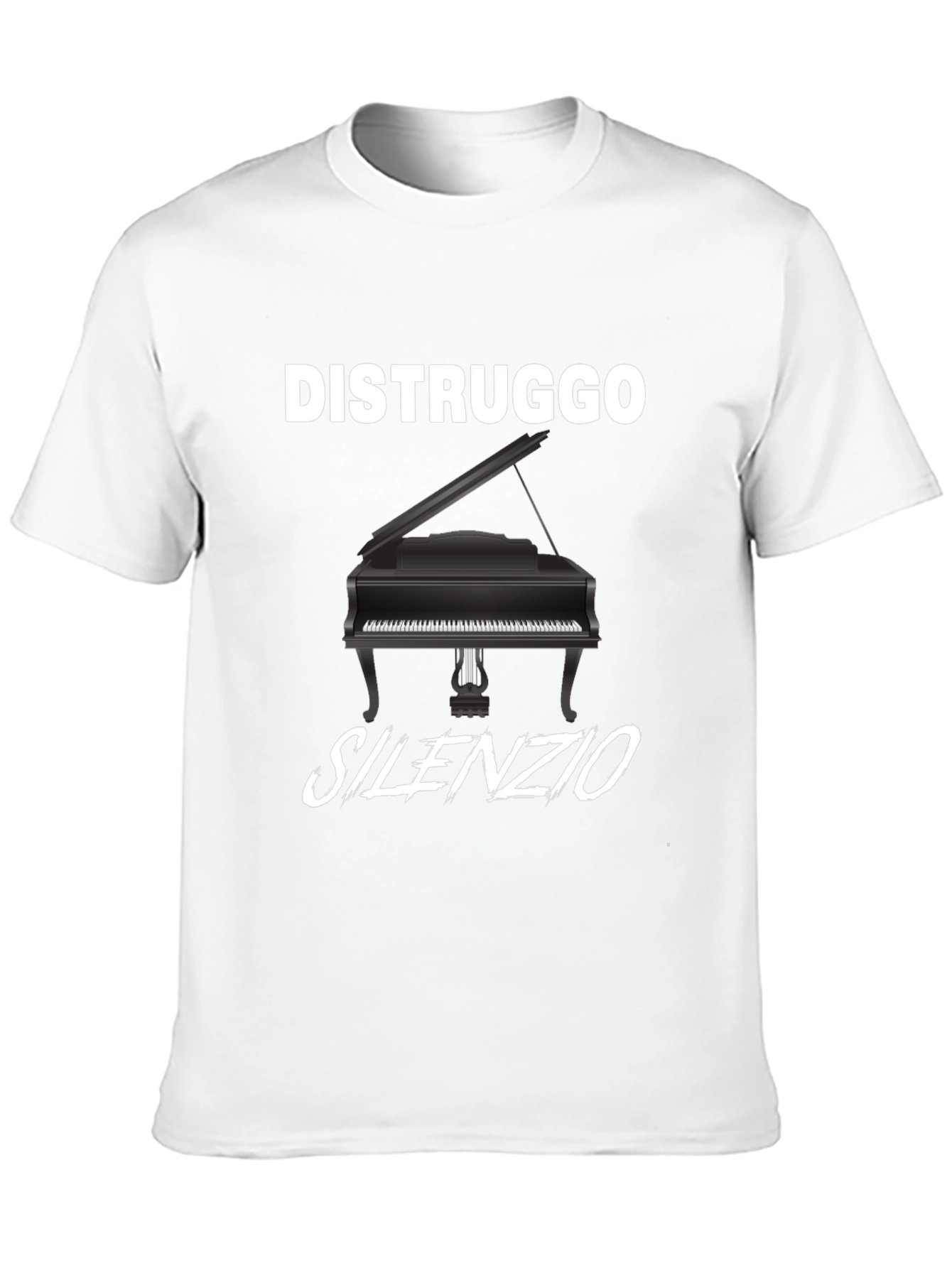 Distruggo Silenzio Piano T-Shirt