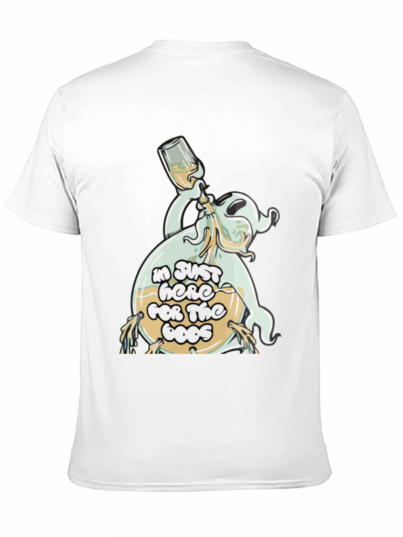 Booze Ghost Black T-Shirt