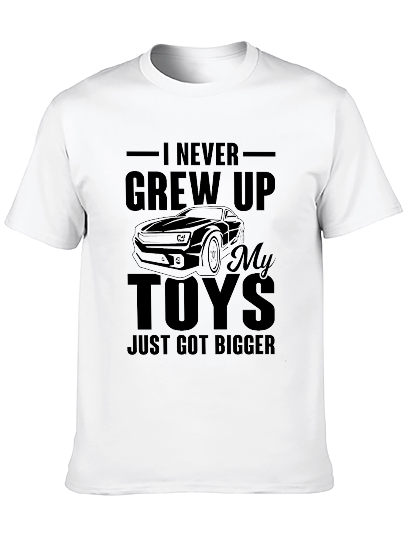 I Never Grew Up T-Shirt: Car Lover Tee