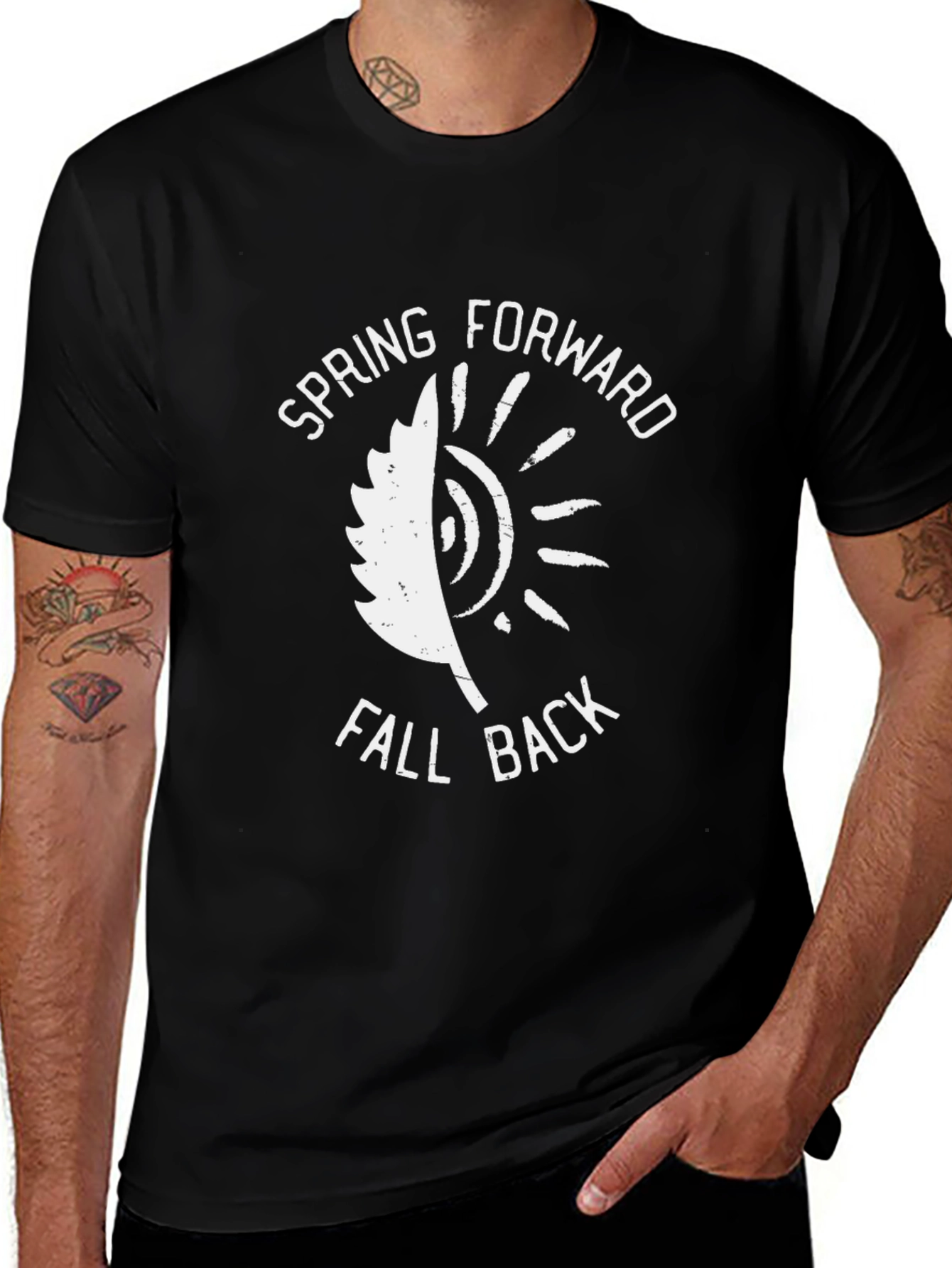 Spring Forward Fall Back Graphic Tee