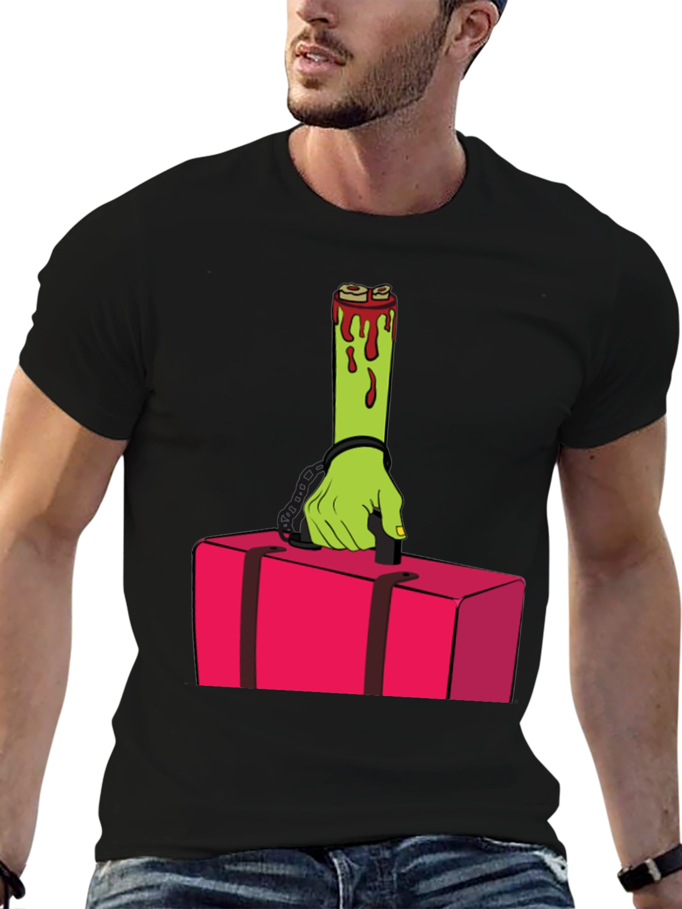 Zombie Hand Luggage T-Shirt
