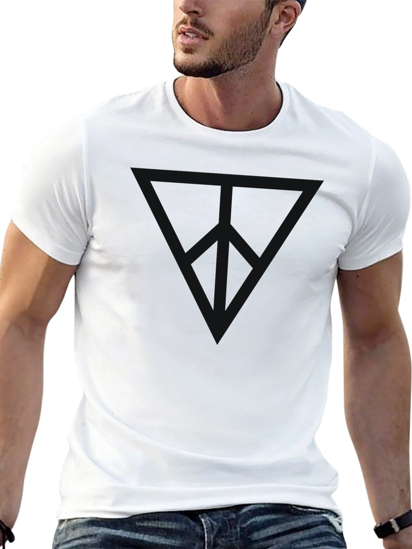 Classic Black Crew Neck T-Shirt
