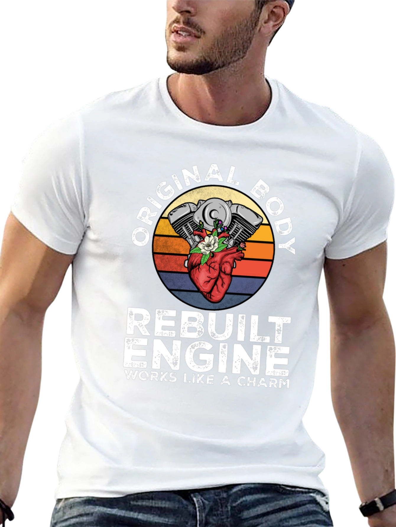 Original Body Rebuilt Engine T-Shirt