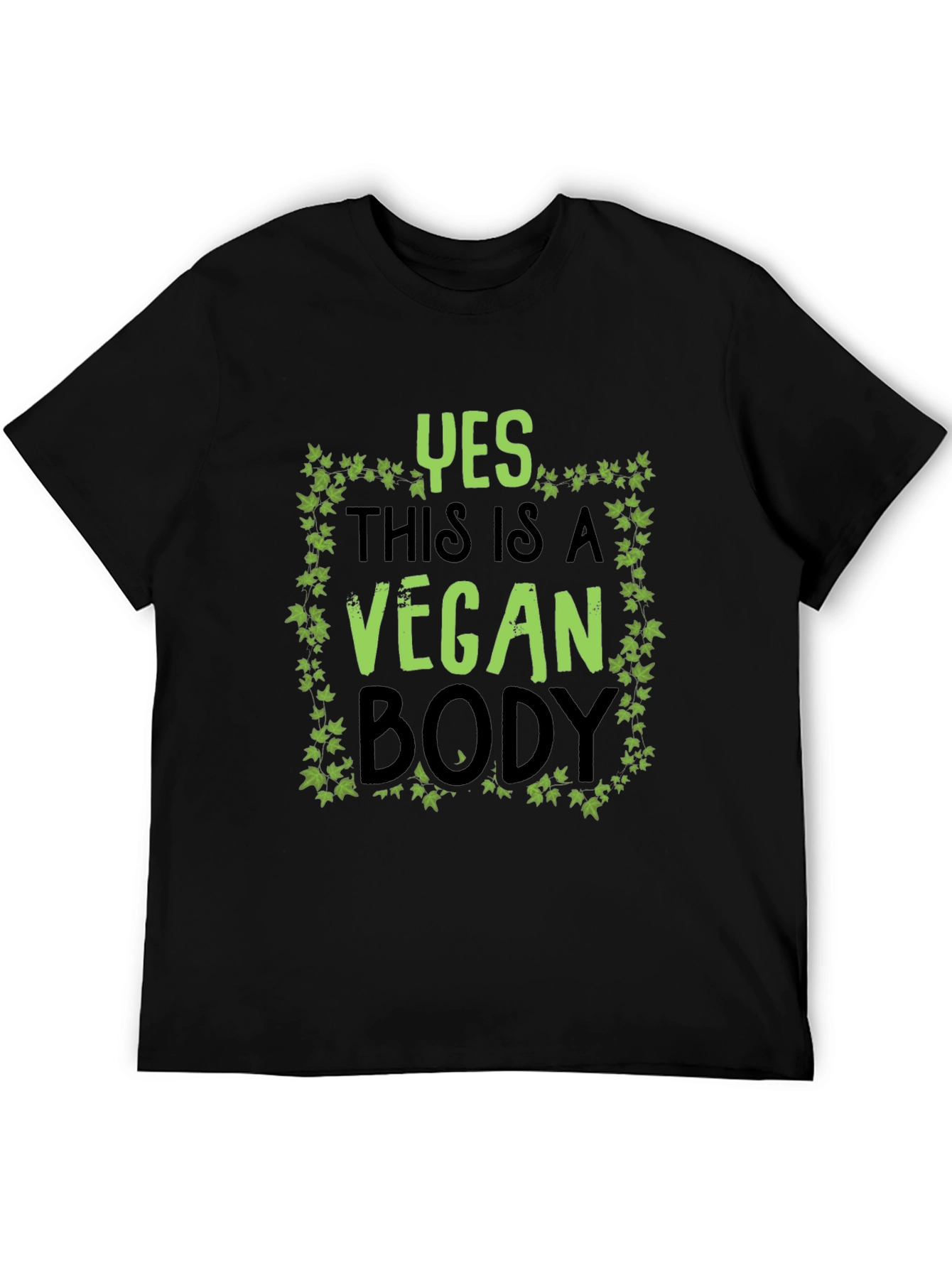Vegan Body T-Shirt - Plant-Based Power Tee