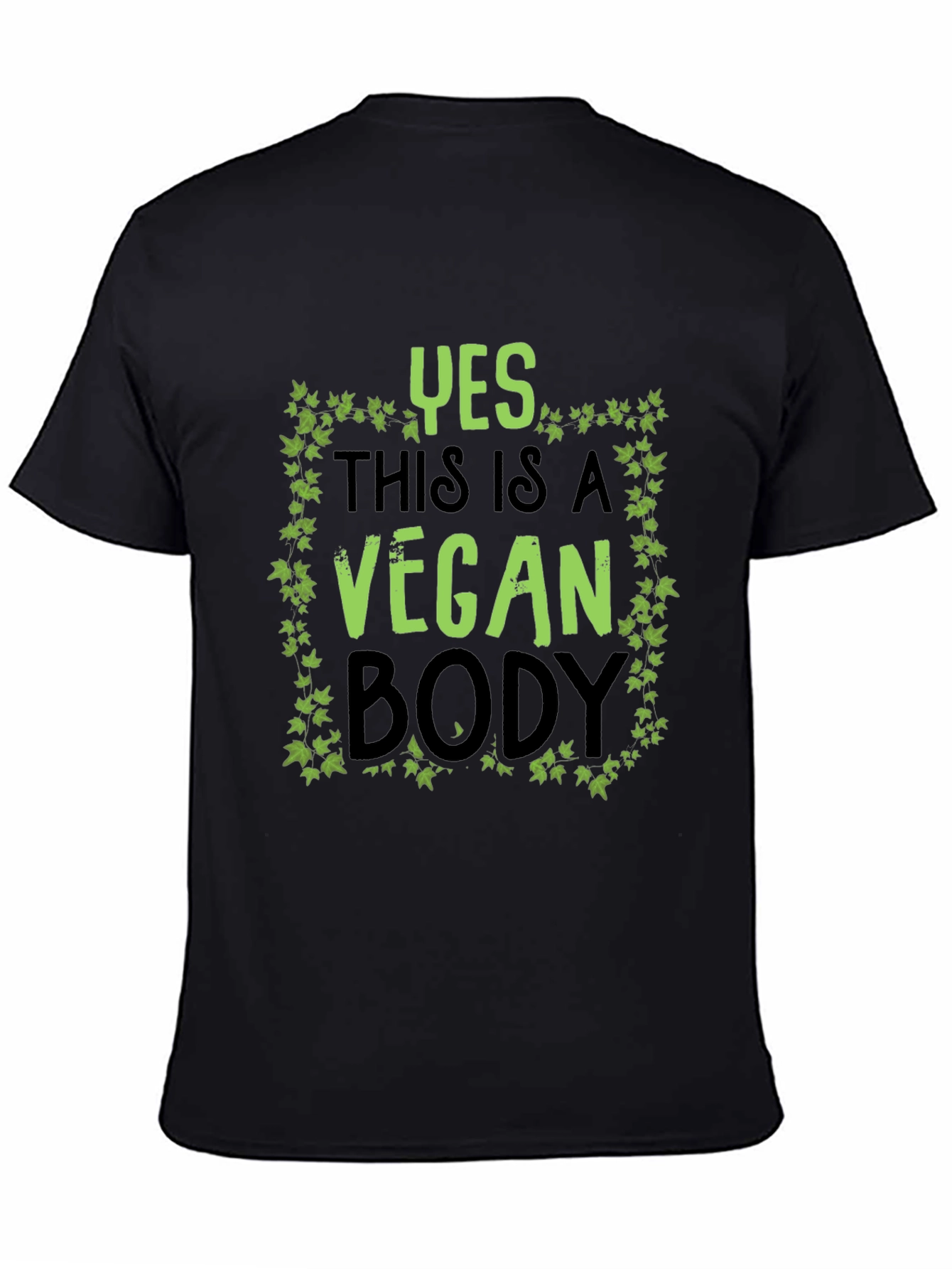 Vegan Body T-Shirt - Plant-Based Power Tee