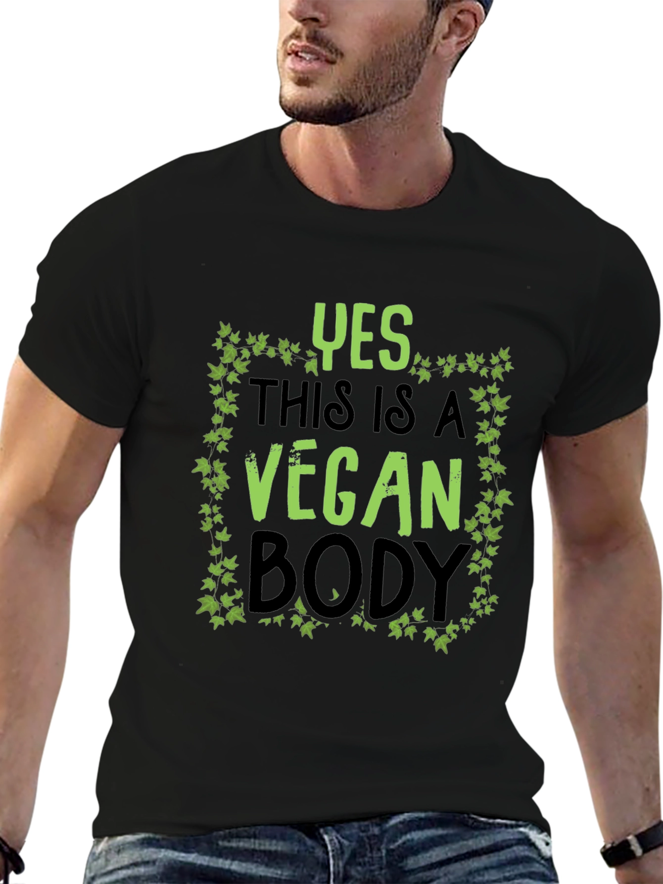 Vegan Body T-Shirt - Plant-Based Power Tee