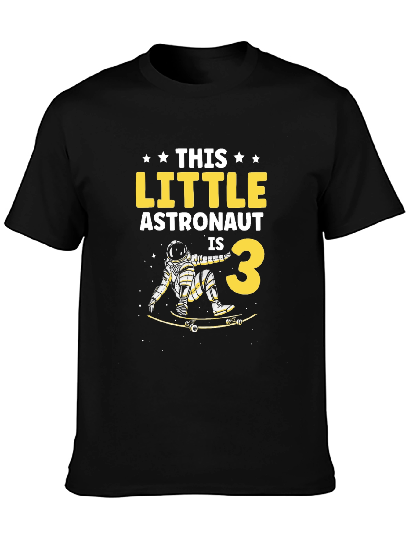 Little Astronaut 3rd Birthday T-Shirt