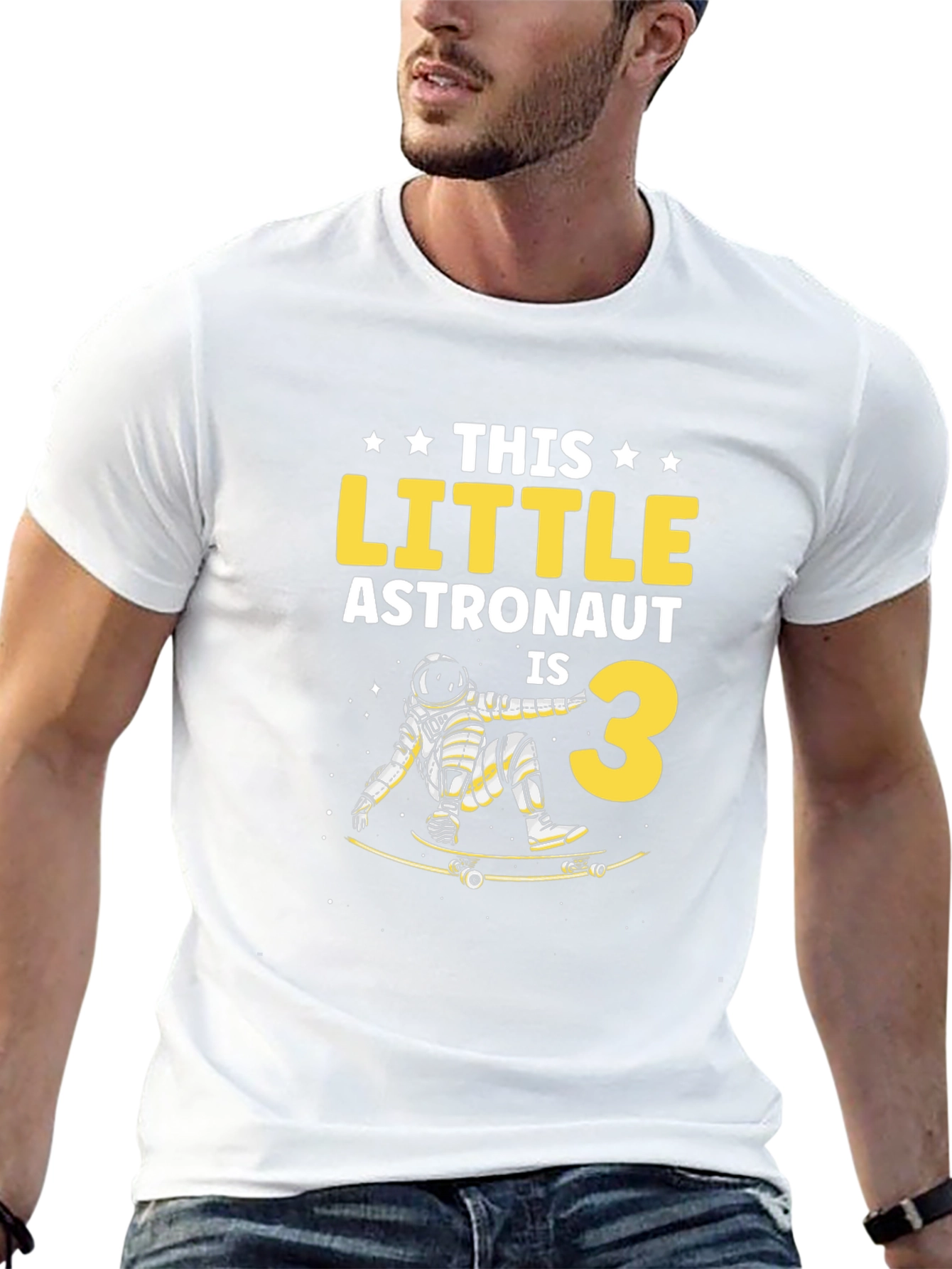 Little Astronaut 3rd Birthday T-Shirt