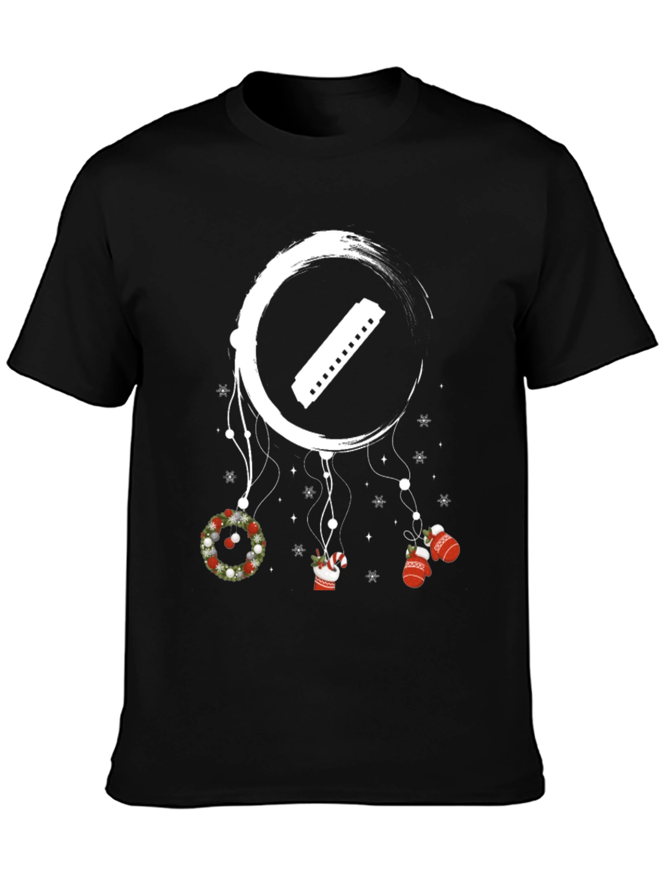 Harmonica Christmas T-Shirt