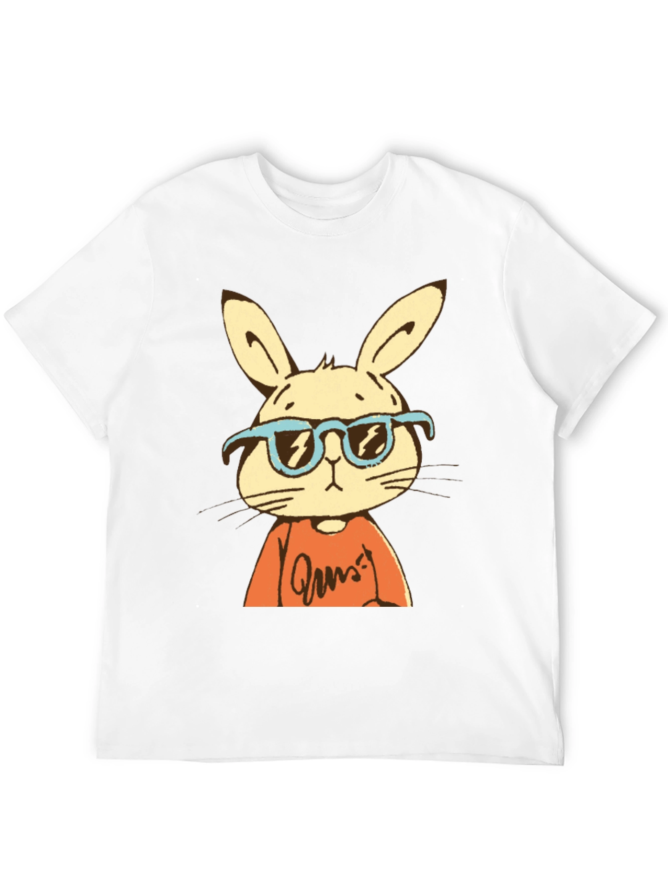 Cool Rabbit Graphic Tee - Casual Style