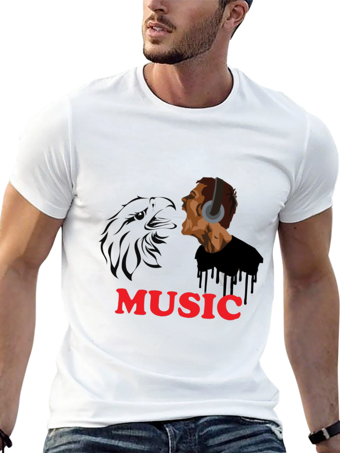 Music Art Graphic T-Shirt