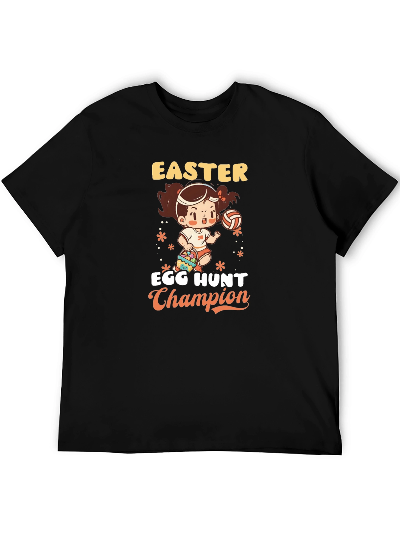 Easter Egg Hunt Champion T-Shirt - Cute Girl