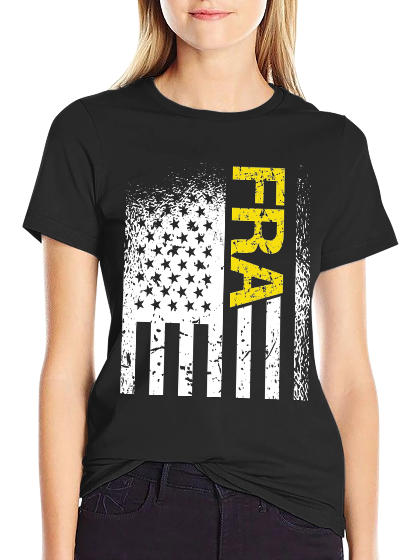 FRA Patriotic USA Flag T-Shirt