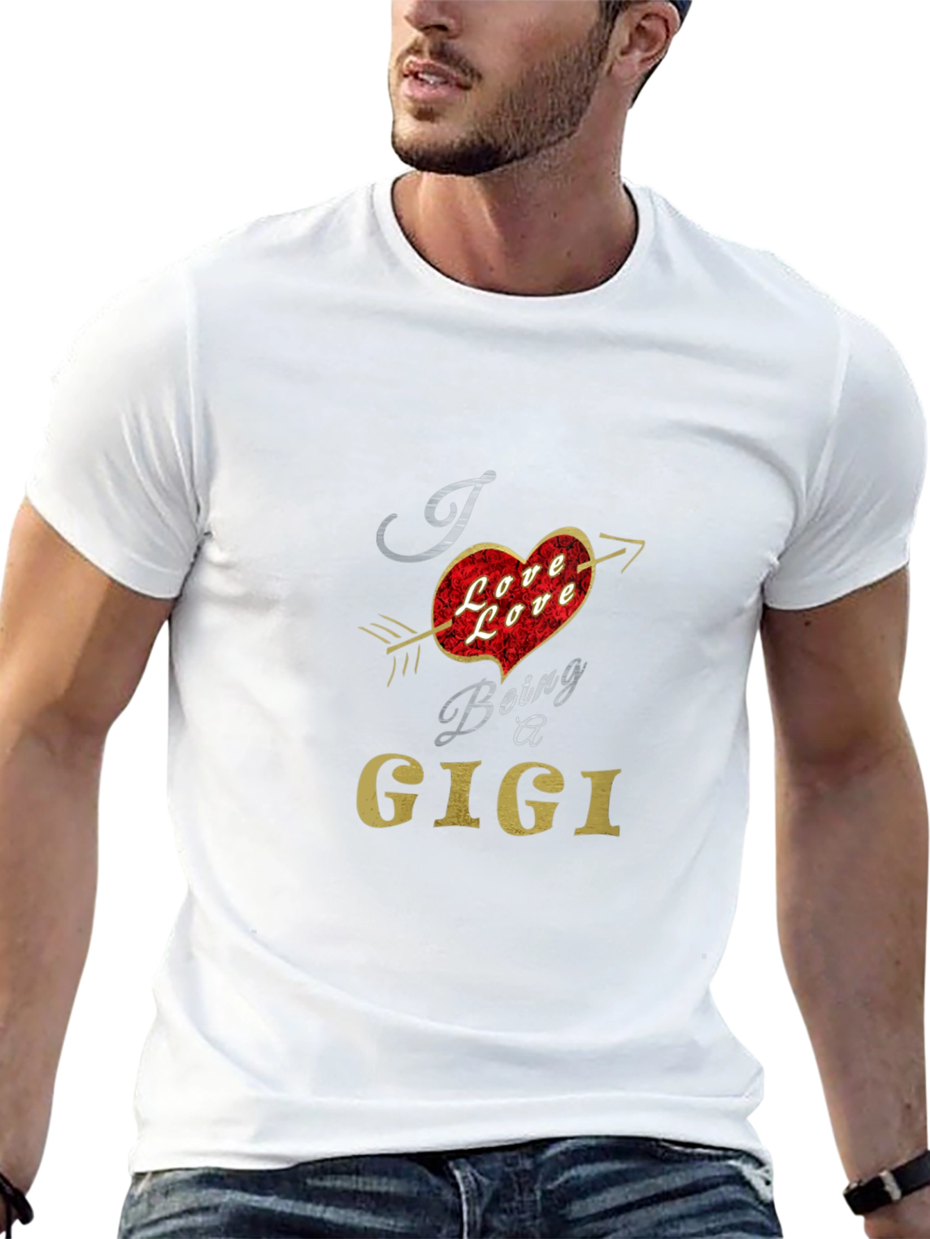 I Love Being a Gigi Graphic T-Shirt