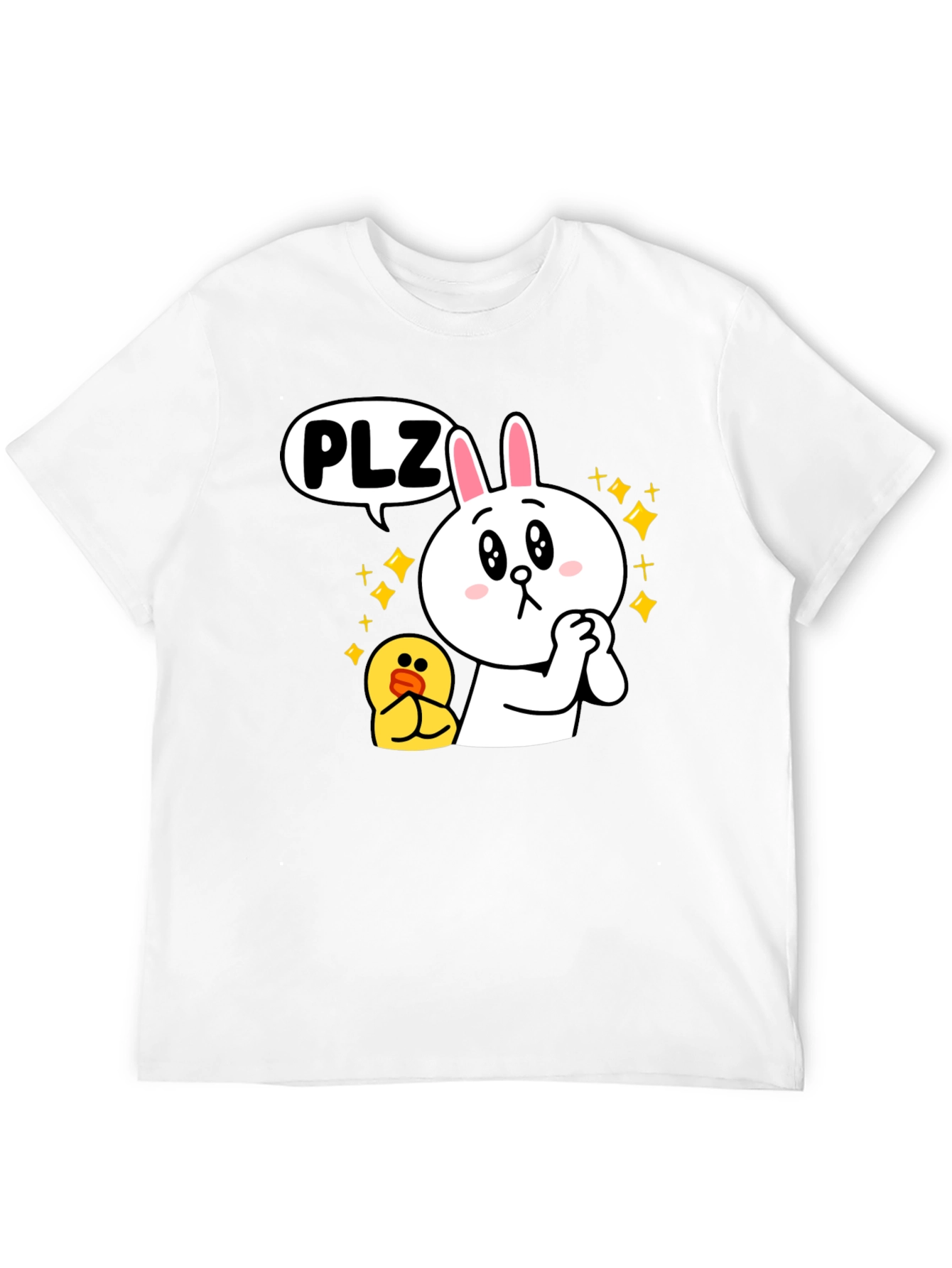 Cute Cartoon Character Graphic Tee