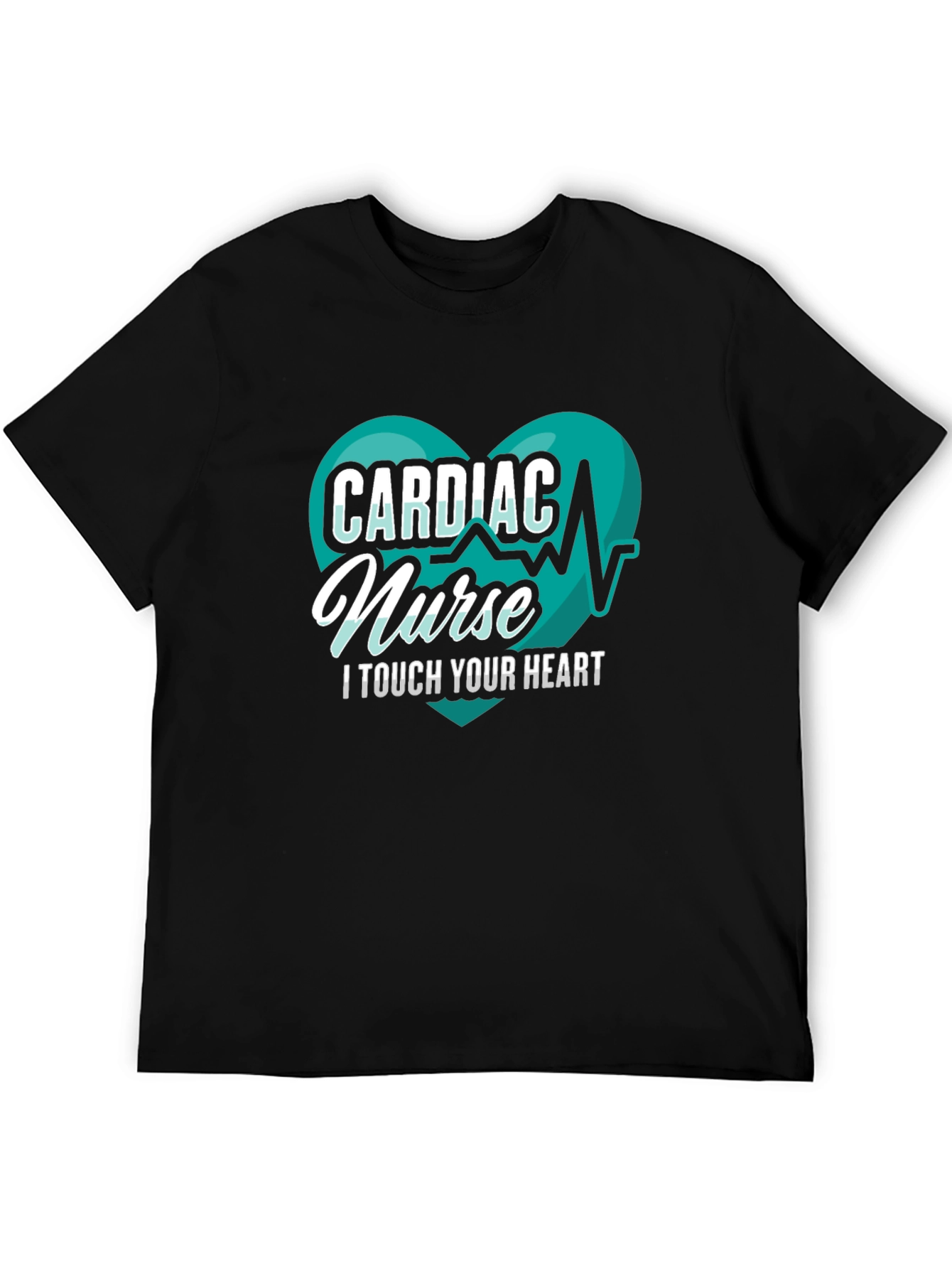 Cardiac Nurse T-Shirt - I Touch Your Heart Tee