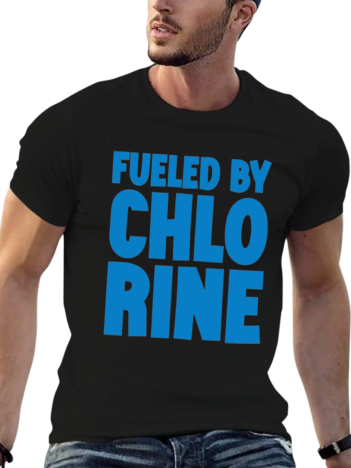 Fueled by Chlorine Graphic T-Shirt