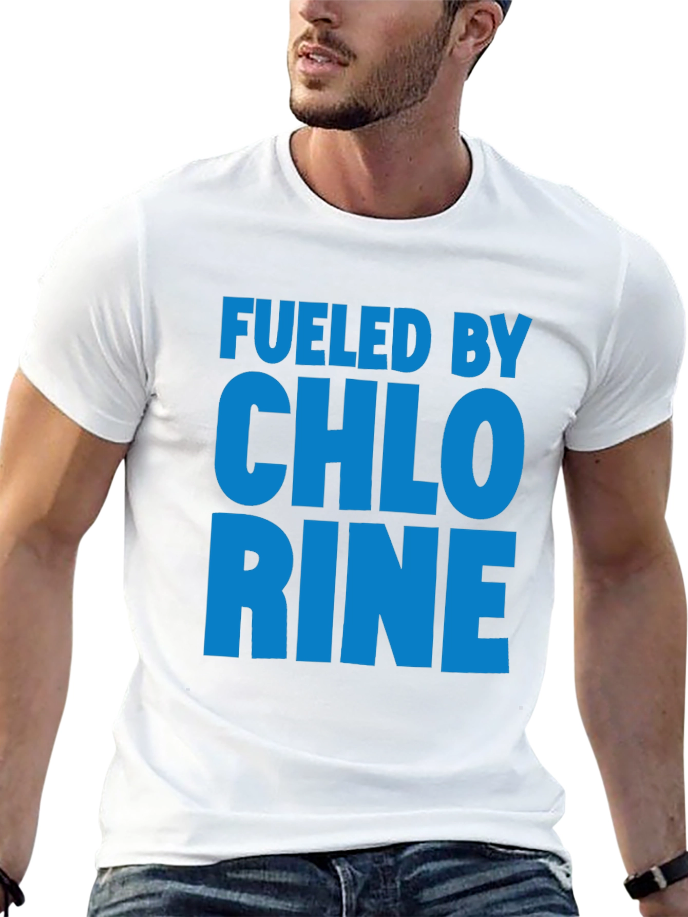 Fueled by Chlorine Graphic T-Shirt
