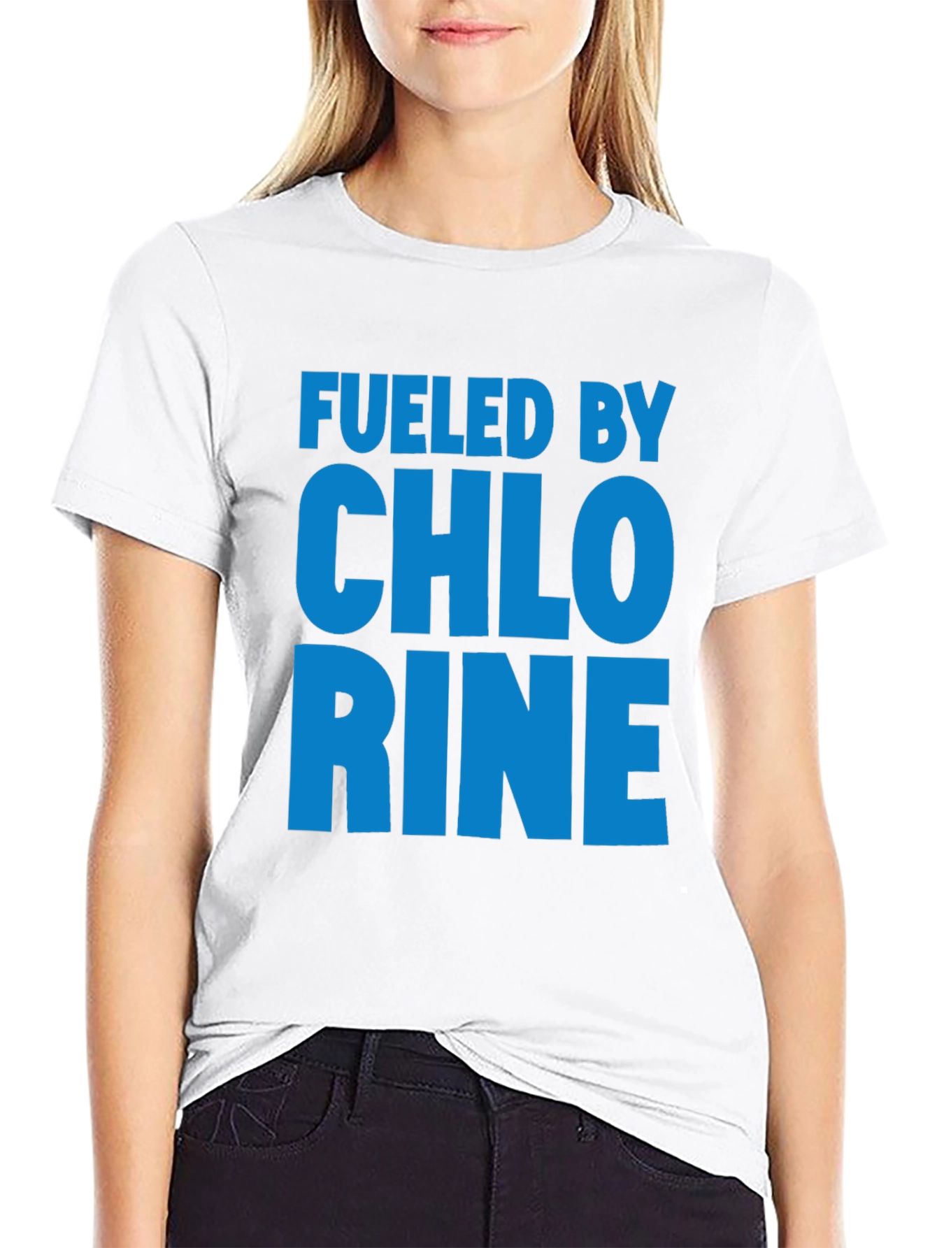 Fueled by Chlorine Graphic T-Shirt