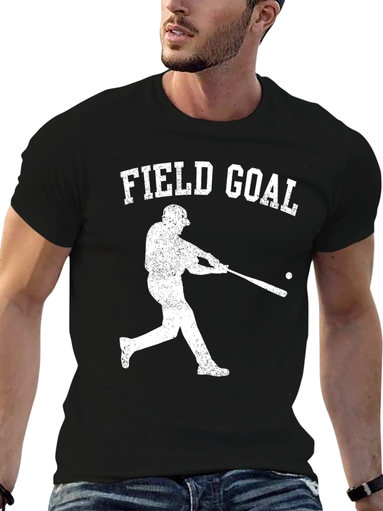 Field Goal Baseball T-Shirt