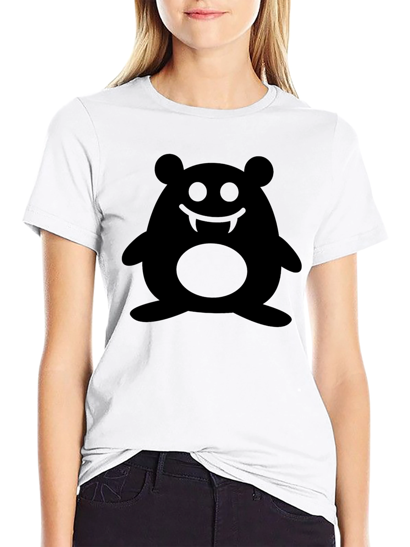 Vampire Hamster Graphic Tee - Black T-Shirt
