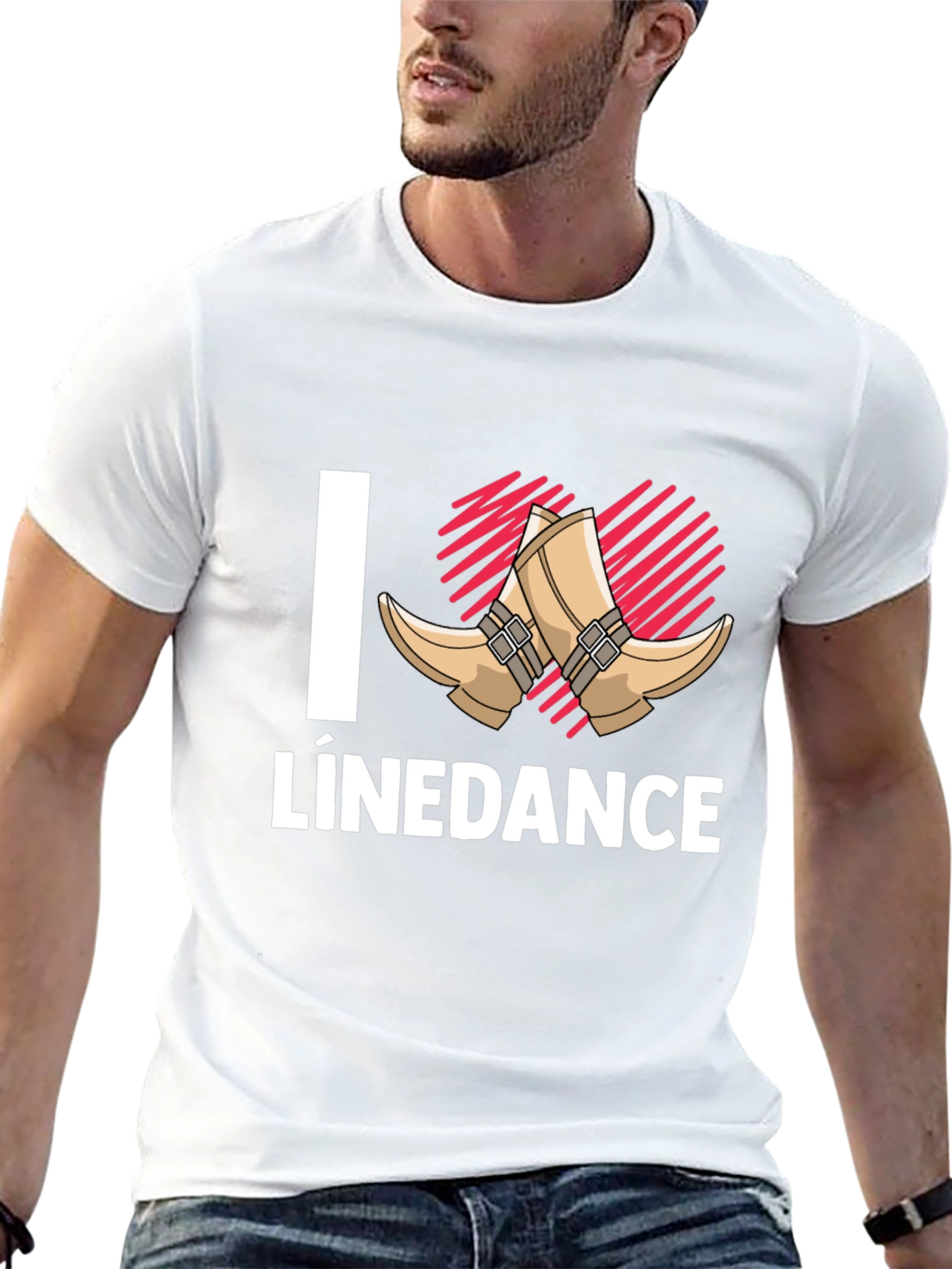 I Love Line Dance T-Shirt | Country Dancing Tee
