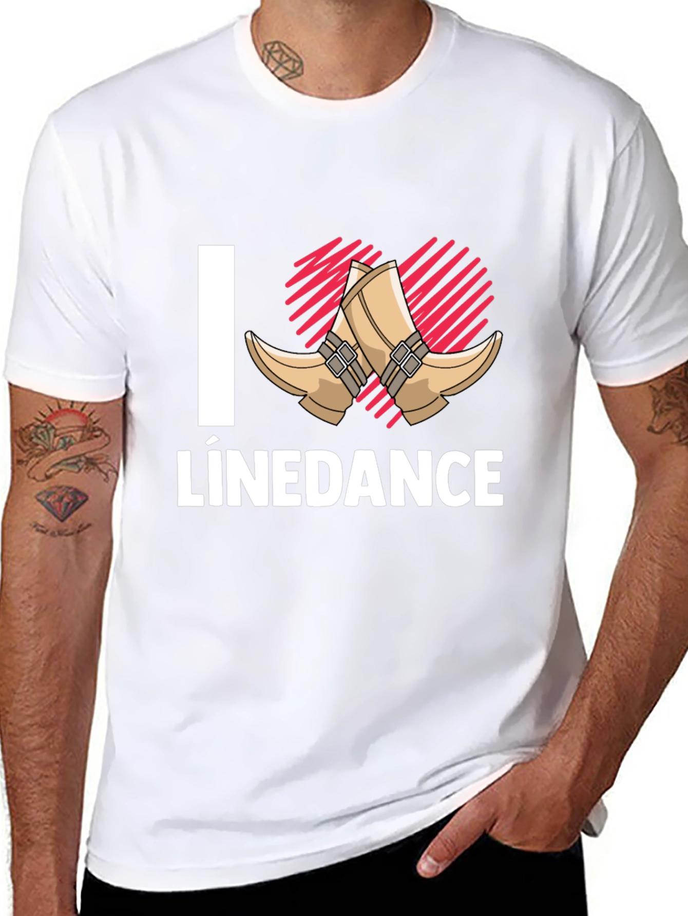 I Love Line Dance T-Shirt | Country Dancing Tee
